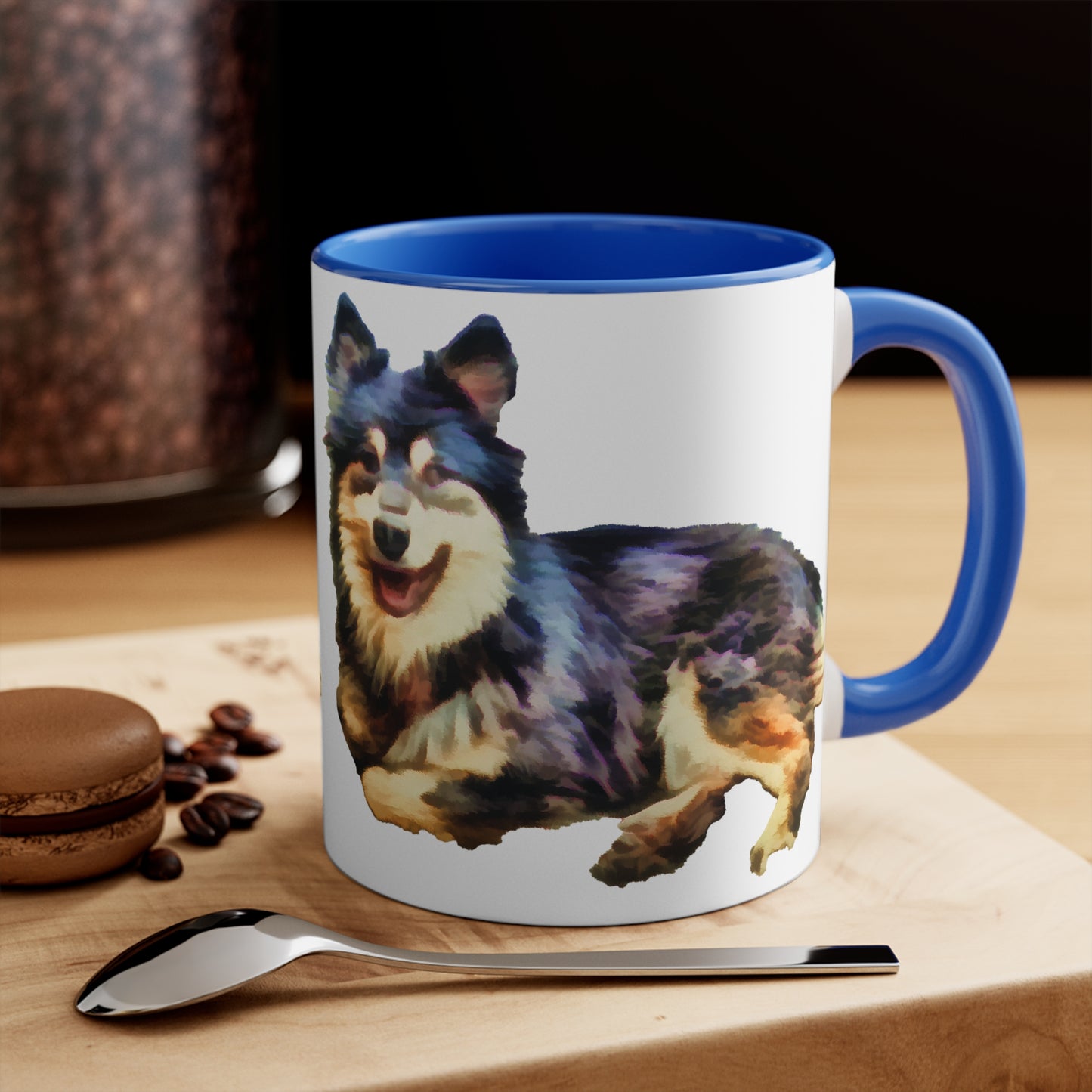 Finnish Lapphund Accent Coffee Mug, 11oz