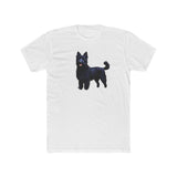 Croatian Sheepdog Men's Fitted Cotton Crew Tee
