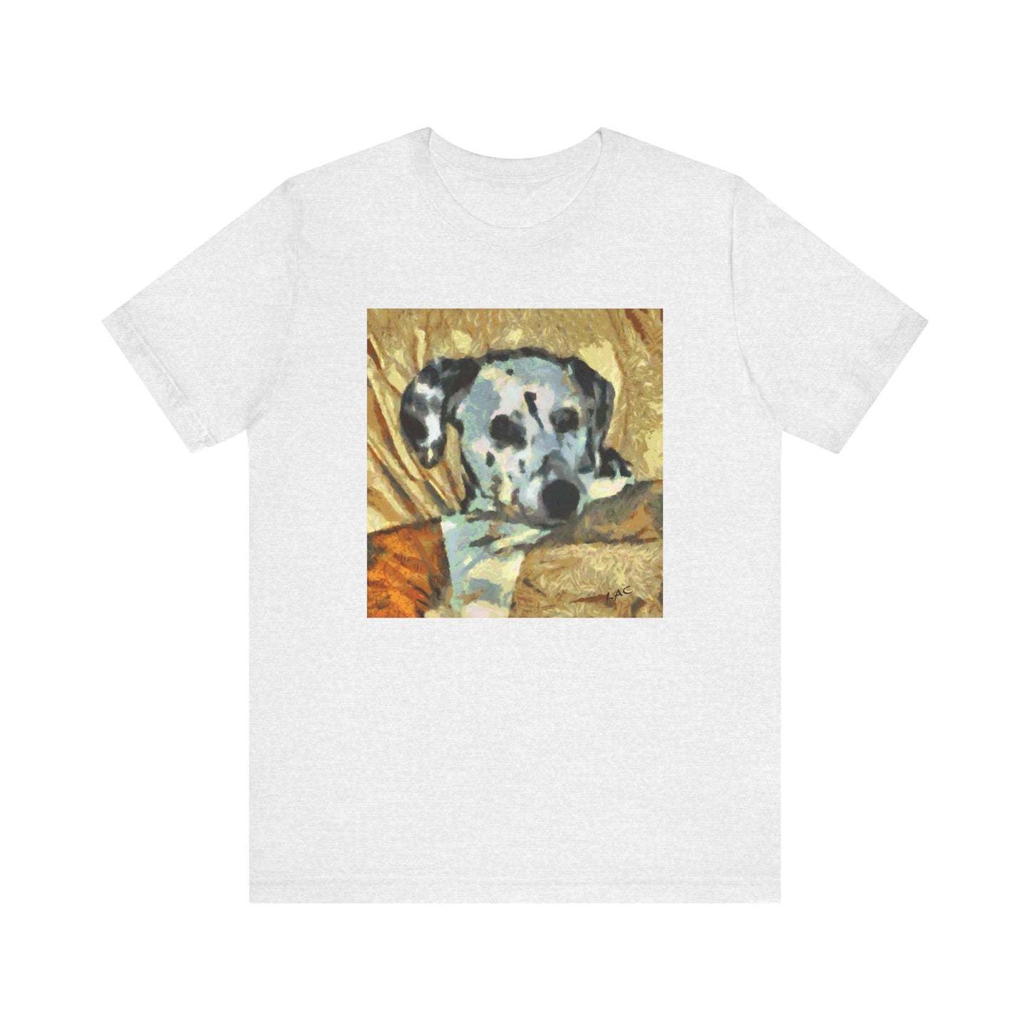 Dalmatian 'Breakfast Time' Unisex Jersey Short Sleeve Tee