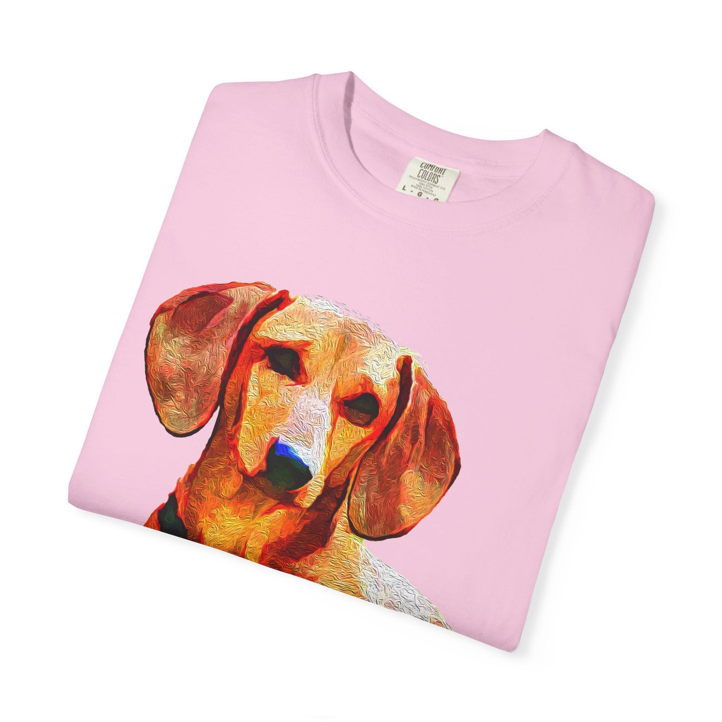Dachshund 'Daisey' Unisex Relaxed Fit Garment-Dyed T-shirt