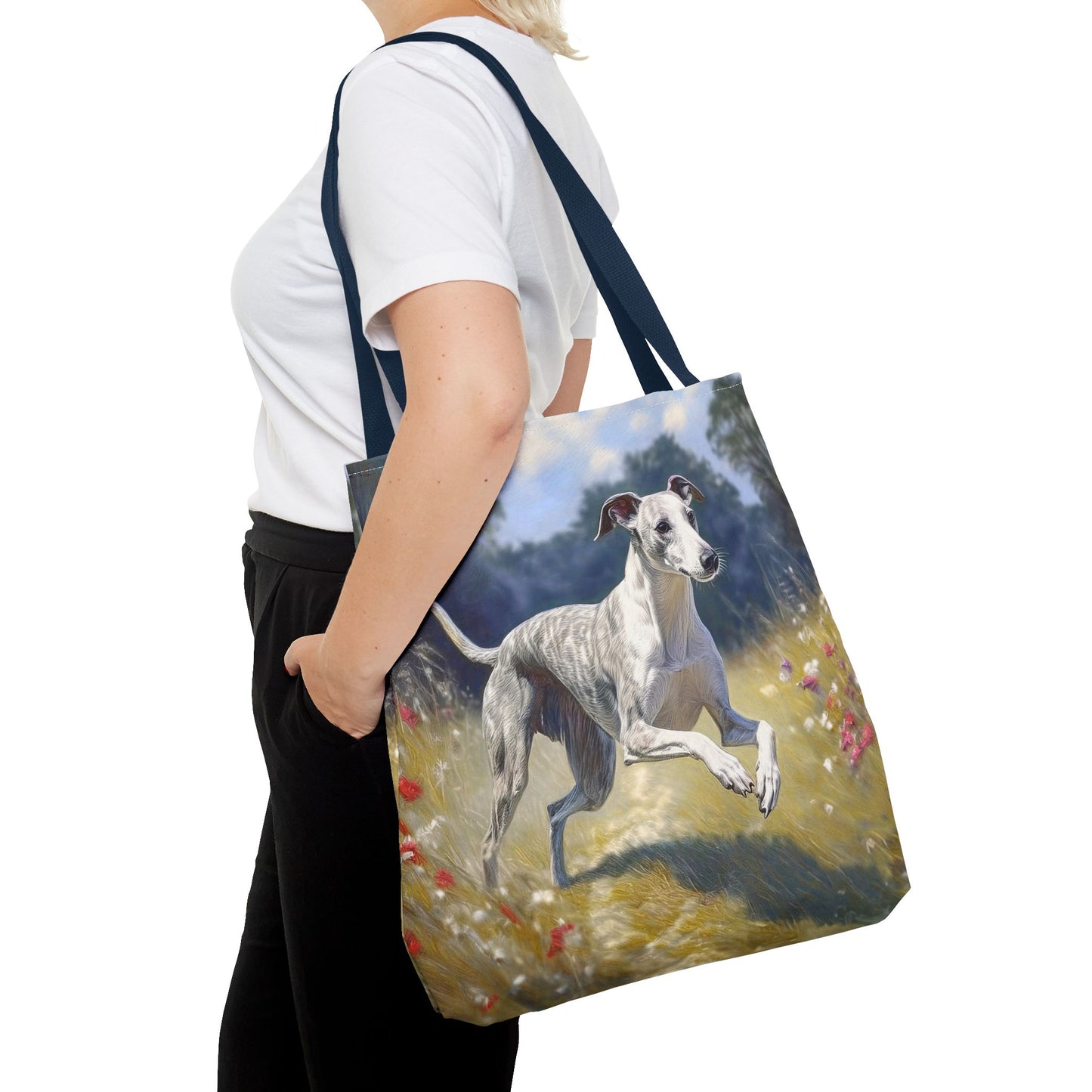Whippet -- Polyester Tote Bag (AOP)