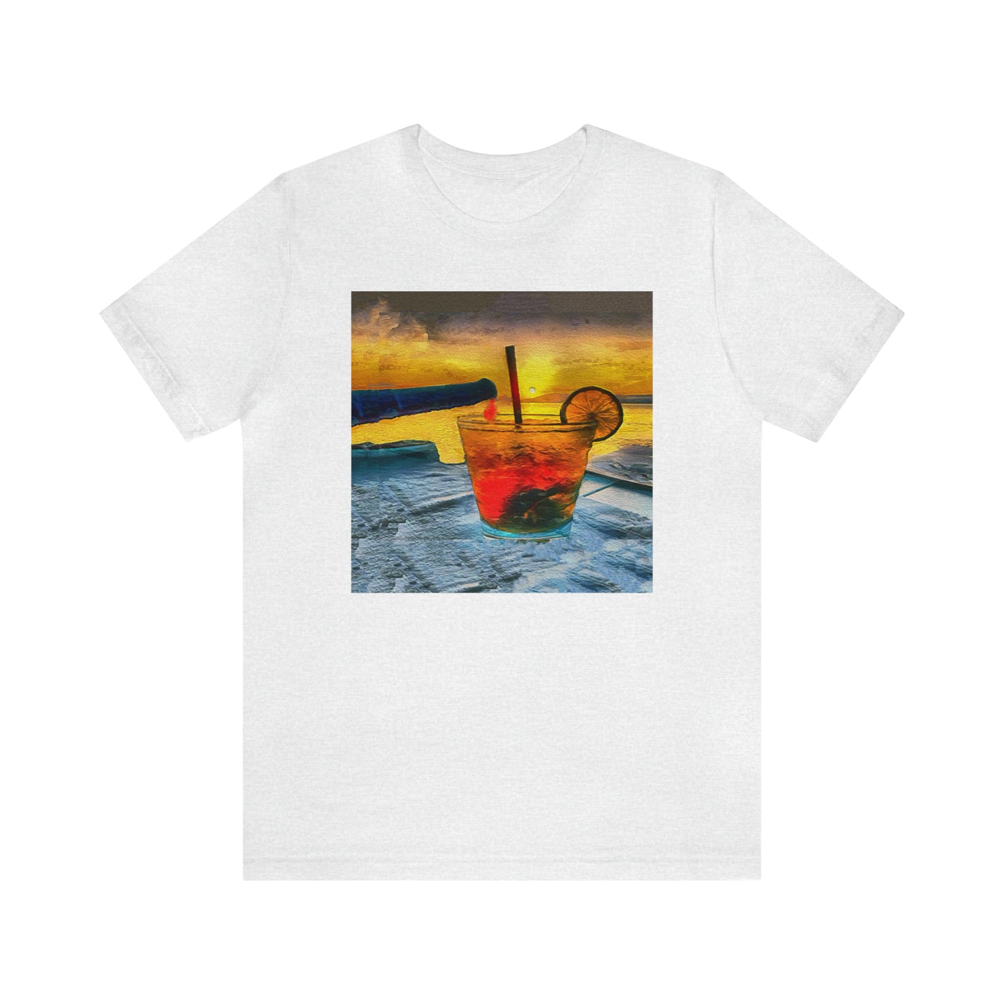 Happy Hour on Sifnos (Greece) - - Classic Jersey Short Sleeve Tee