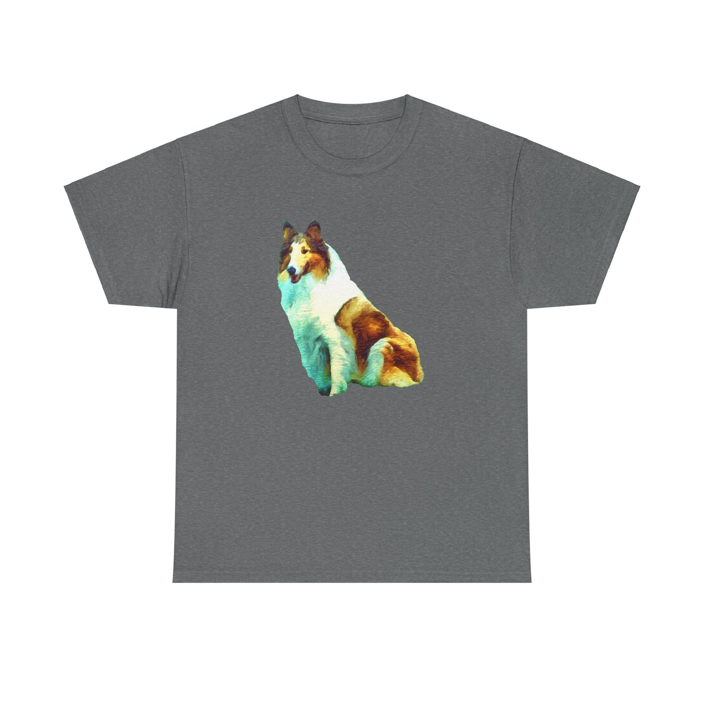 Exquisite Collie 'Ramsey' Unisex Heavy Cotton Tee