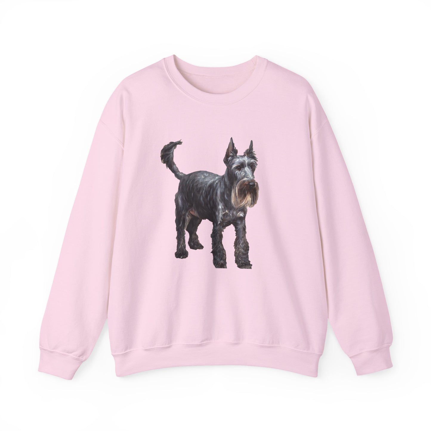 Clever Cesky Terrier Unisex Crewneck Sweatshirt