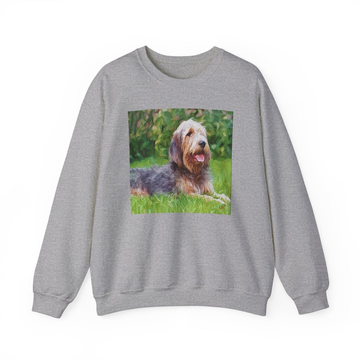 Otterhound Unisex 50/50 Crewneck Sweatshirt