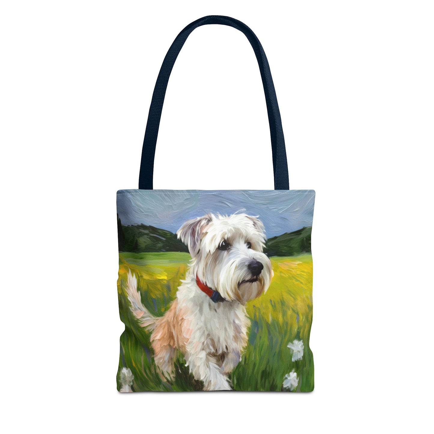 Dandie Dinmont Terrier - Polyester Tote Bag (AOP)