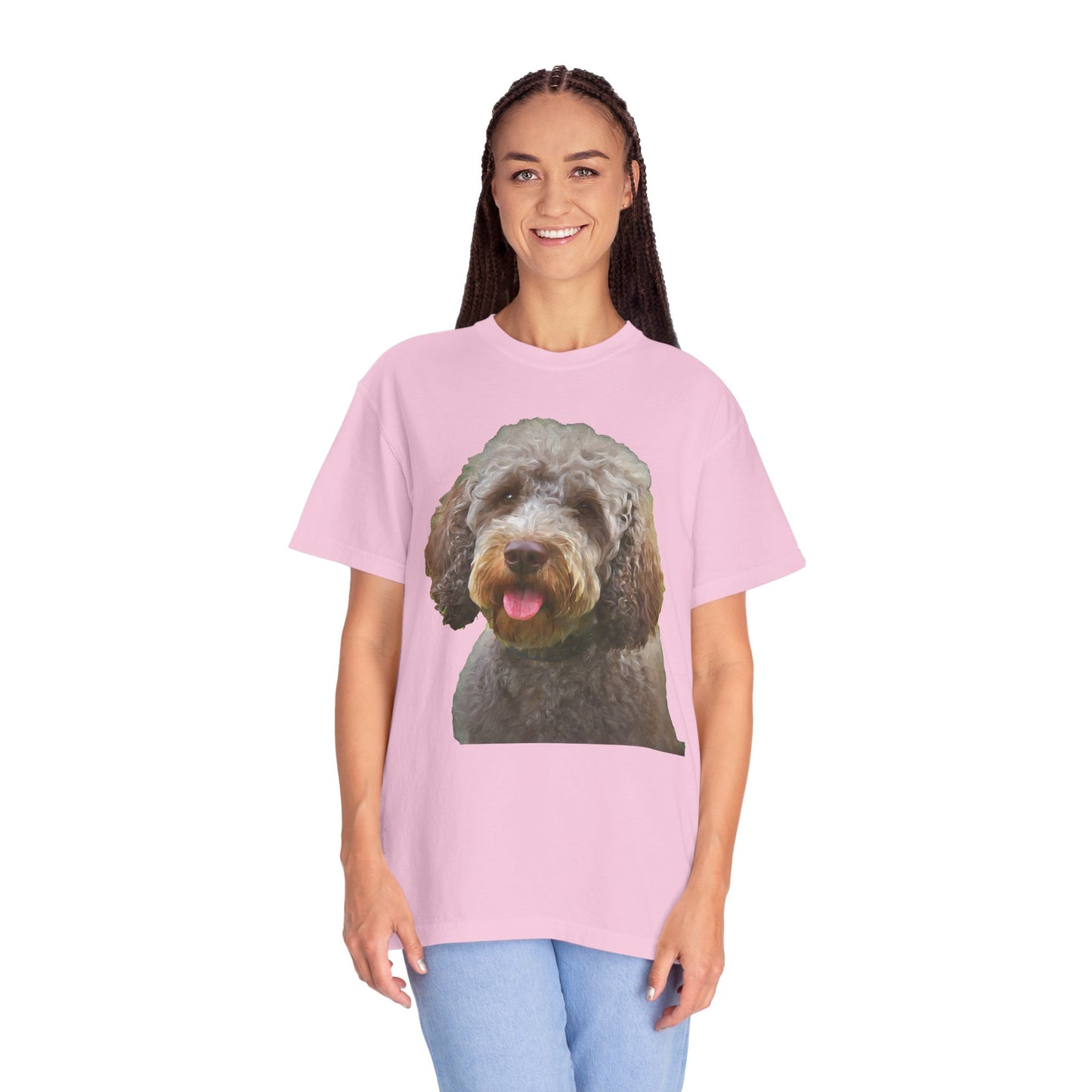 Lagotto Romagnolo 'Italian Truffle Dog' Unisex Garment-Dyed T-shirt