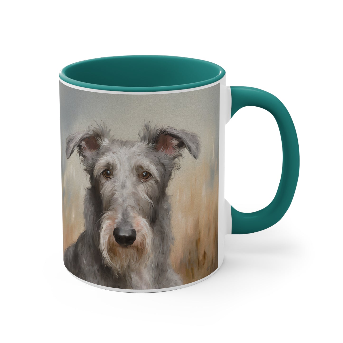 Scottish Deerhound 11oz Ceramic Accent Mug