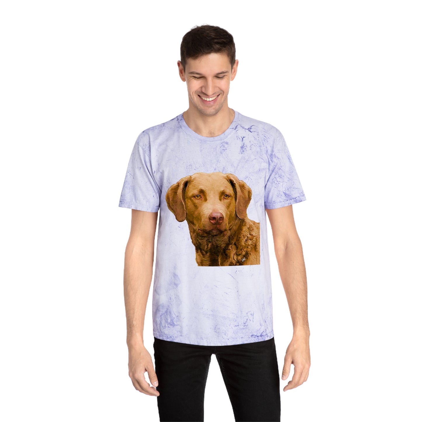 Chesapeake Bay Retriever Classic Color Blast T-Shirt