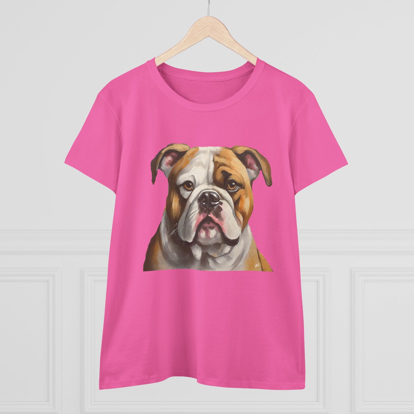 American Bulldog Women's Midweight Cotton Tee