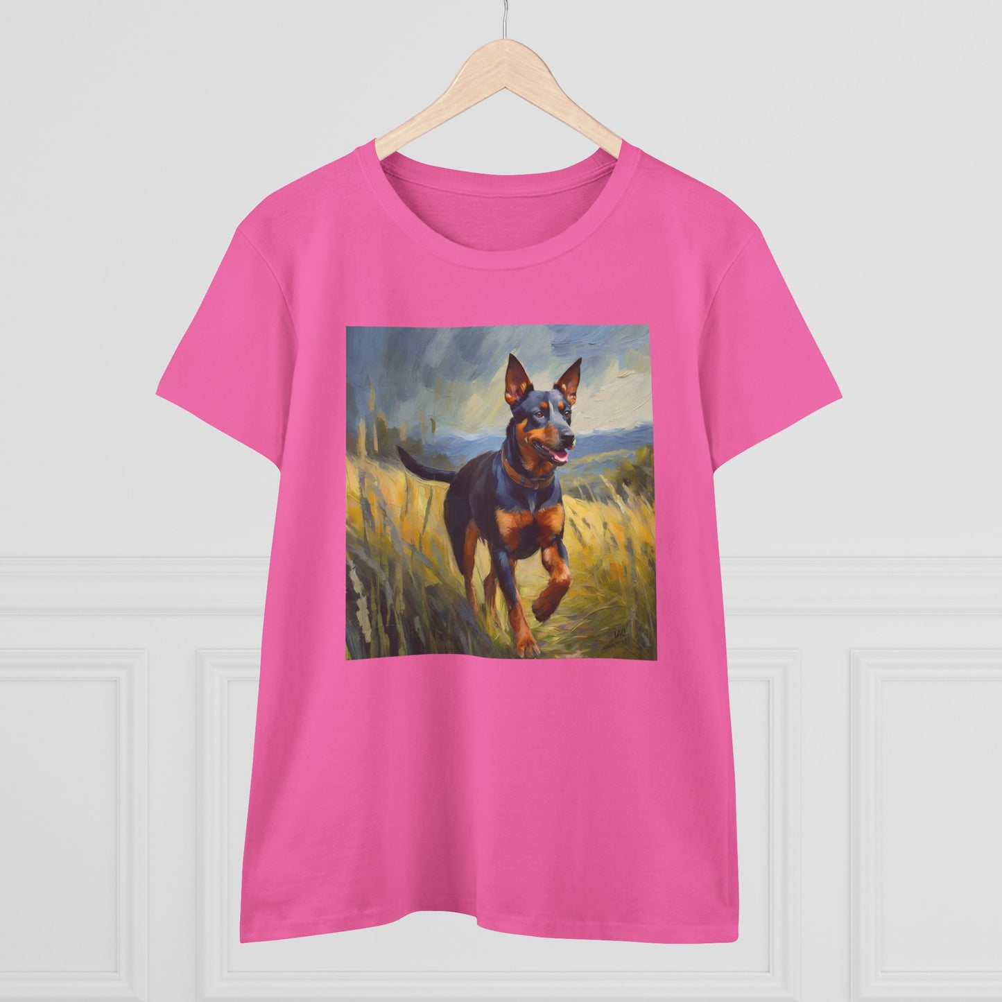Lancashire Heeler Women's Midweight Cotton Tee