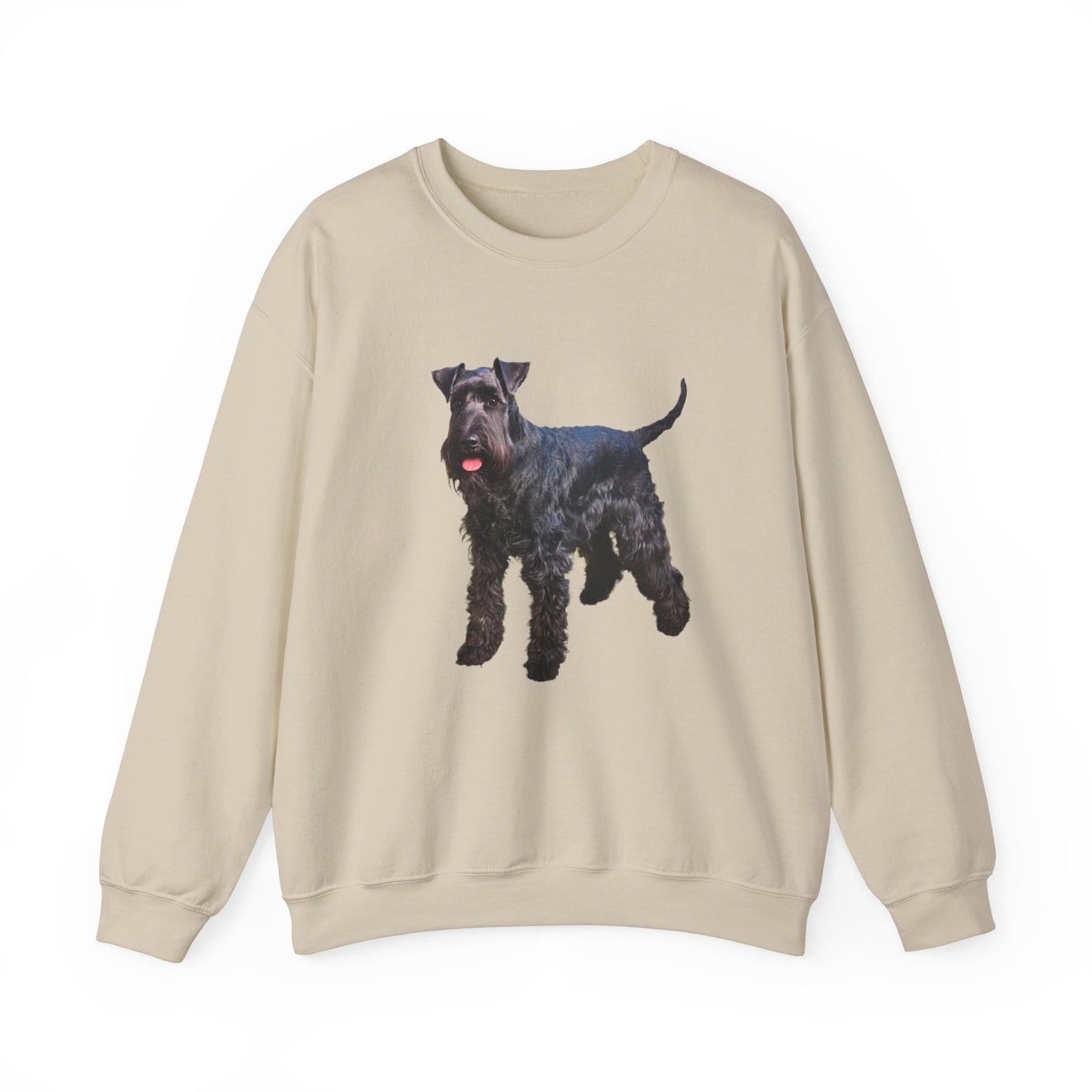 Kerry Blue Terrier 50/50 Crewneck Sweatshirt