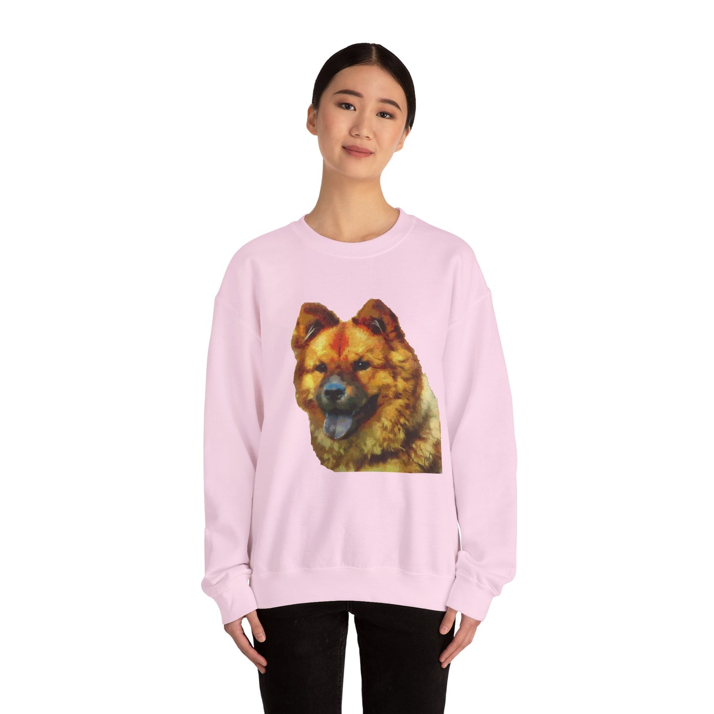 Chow 'Chung' Unisex 50/50 Crewneck Sweatshirt