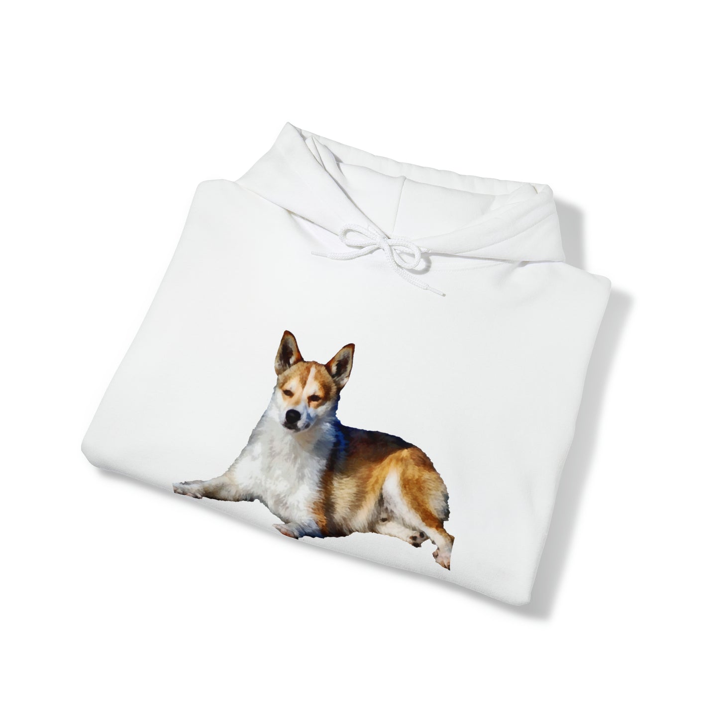 Norwegian Lundehund Unisex 50/50 Hooded Sweatshirt