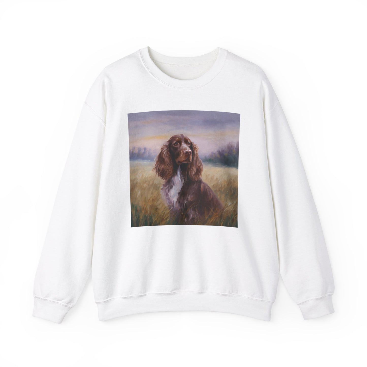Field Spaniel Unisex 50/50 Crewneck Sweatshirt