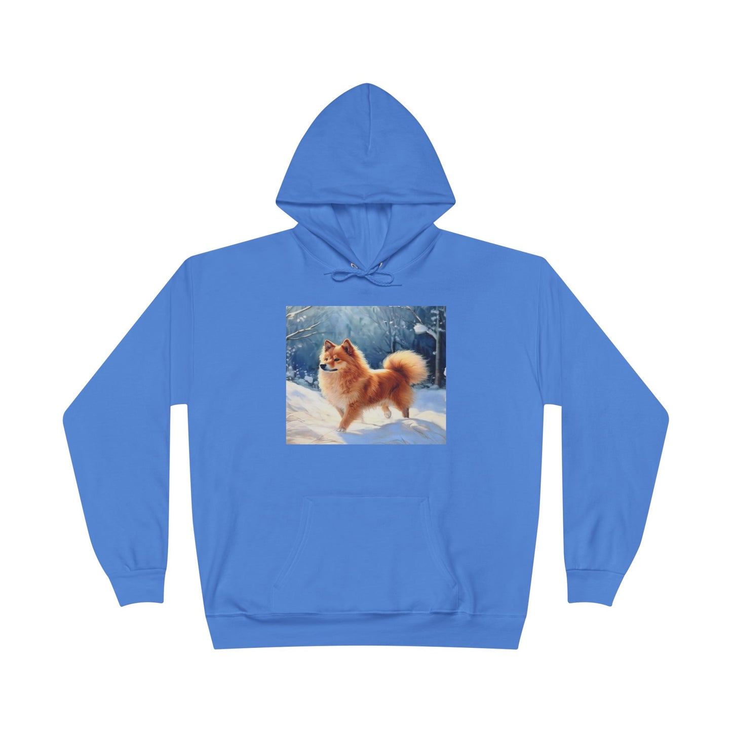 Finnish Spitz - Cozy Fleece Lined Pullover Hoodie
