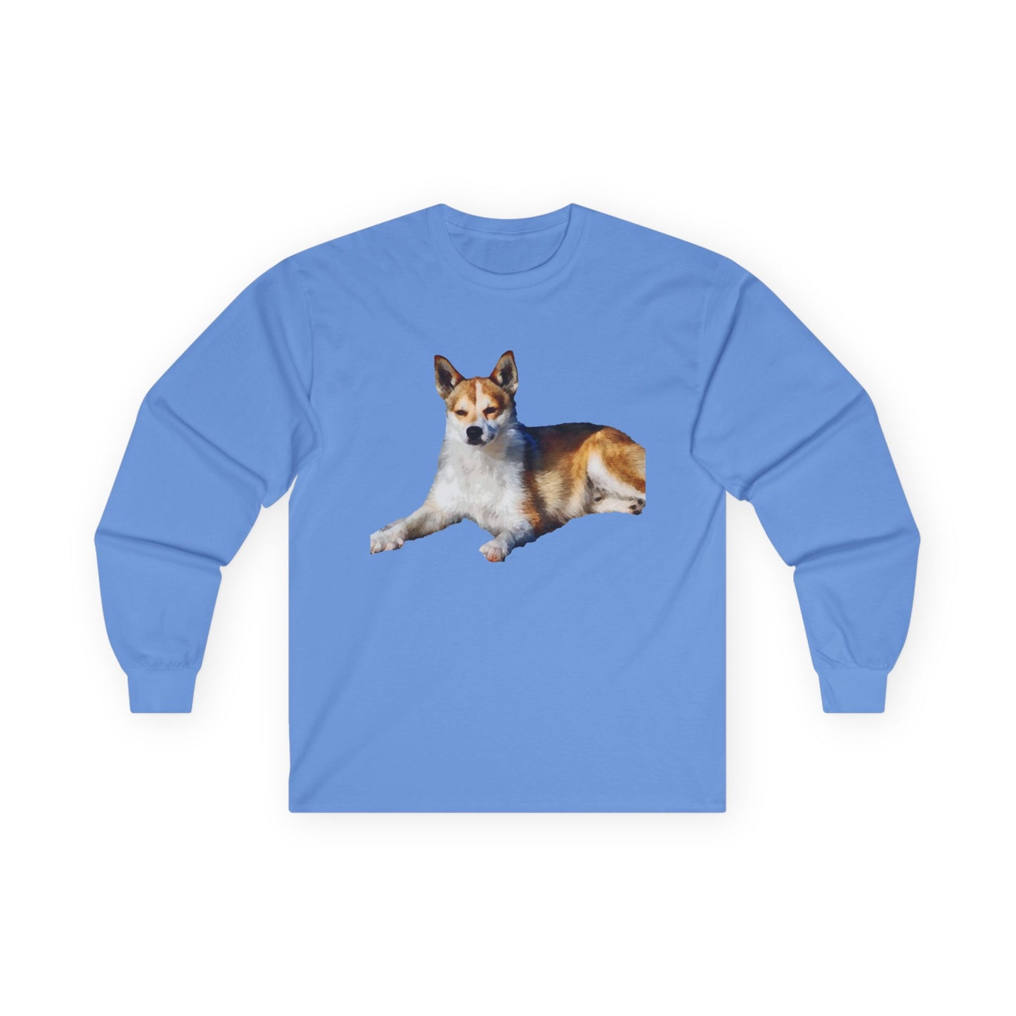 Norwegian Lundehund Unisex Cotton Long Sleeve Tee