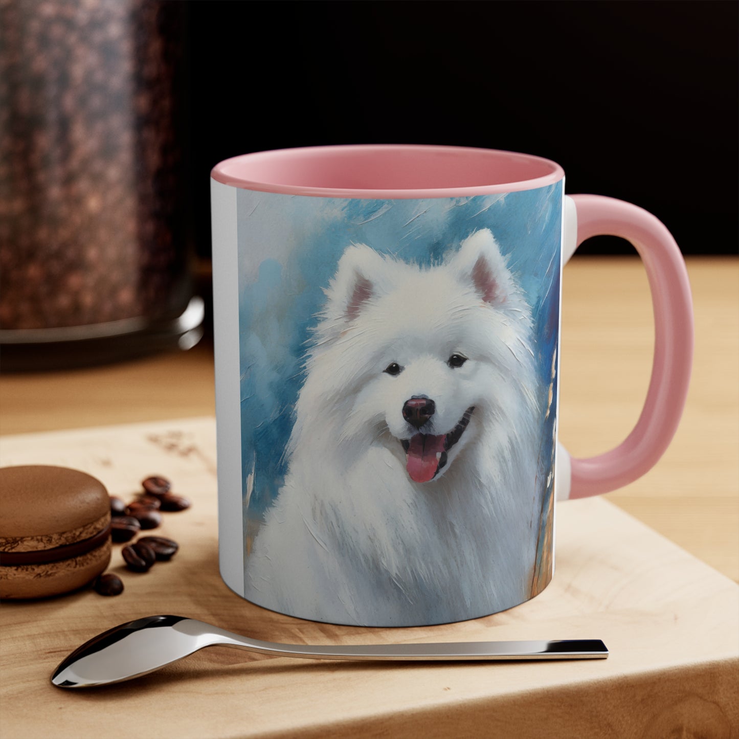 Samoyed 11oz Ceramic Accent Mug