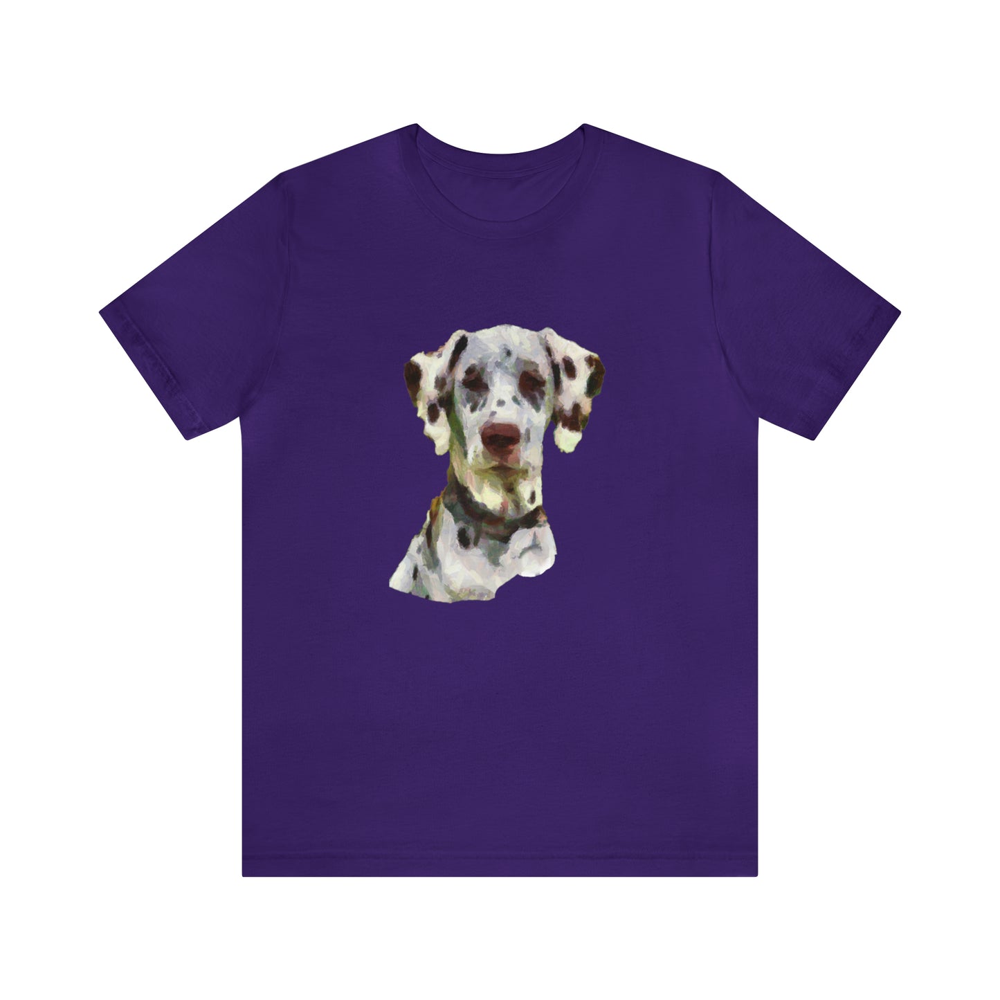 Dalmatian 'Impressionistic' - - Classic Jersey Short Sleeve Tee