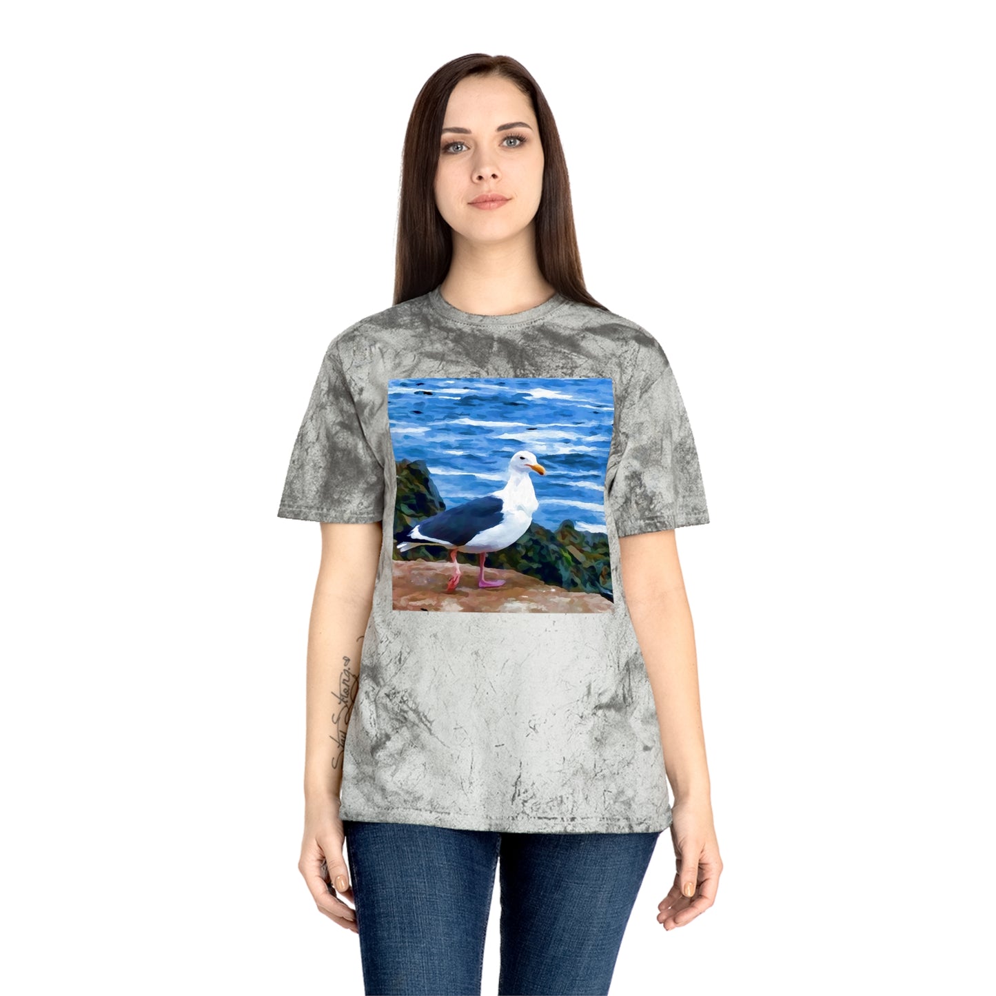 Bodega Seagull - Unisex Cotton Color Blast T-Shirt