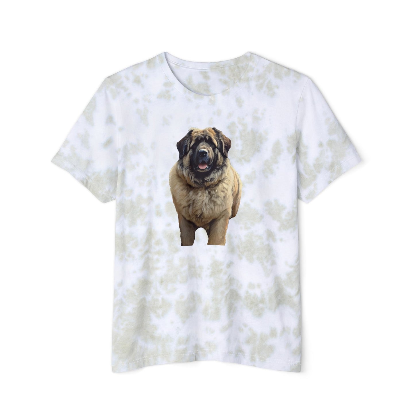 Caucasian Shepherd Dog Unisex Fashion Tie-Dyed T-Shirt