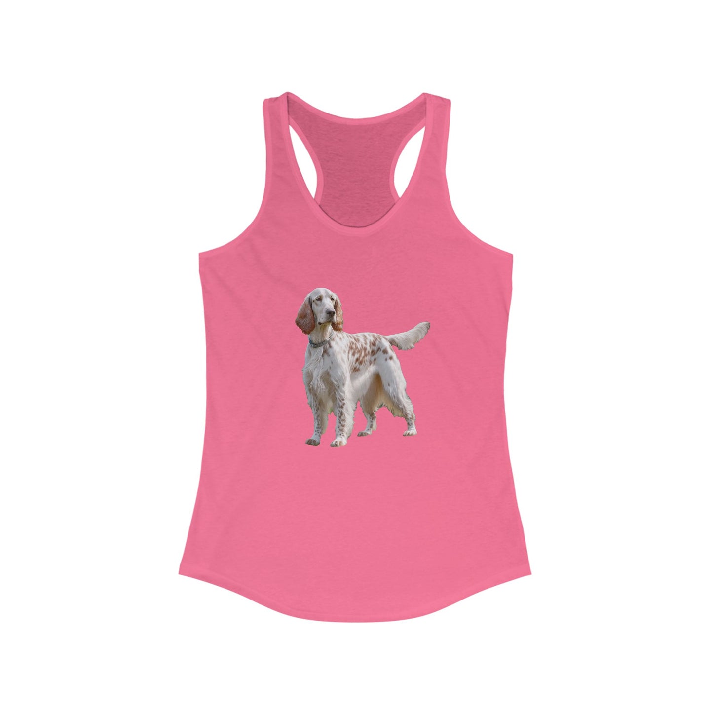English Setter #4 - Women's Classic Slim Fit Racerback Tank