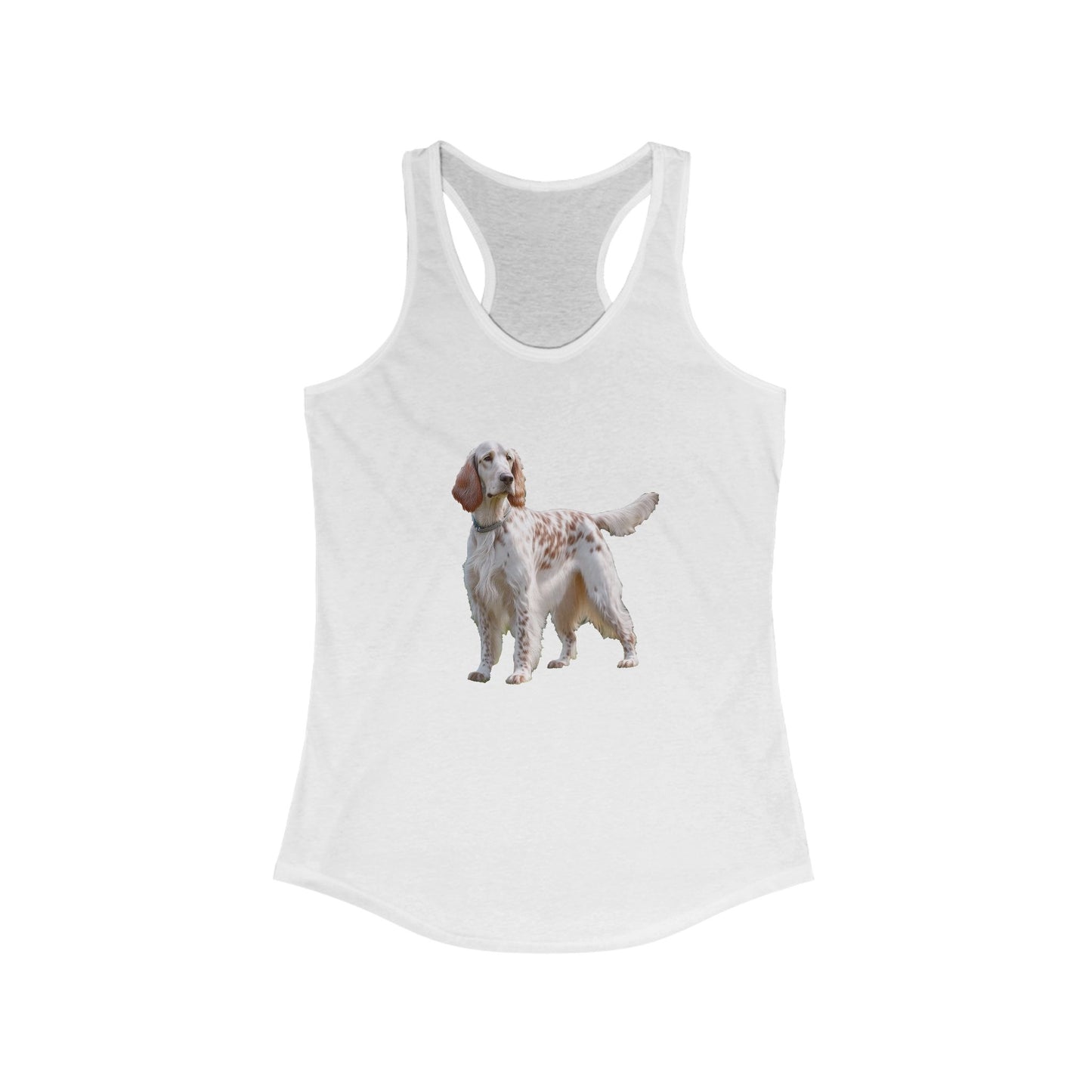 English Setter #4 - Women's Classic Slim Fit Racerback Tank