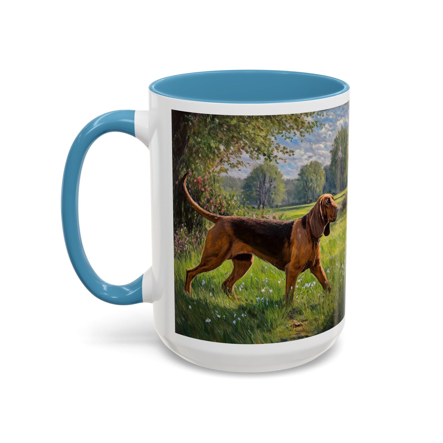 Bloodhound Ceramic Accent Coffee Mug