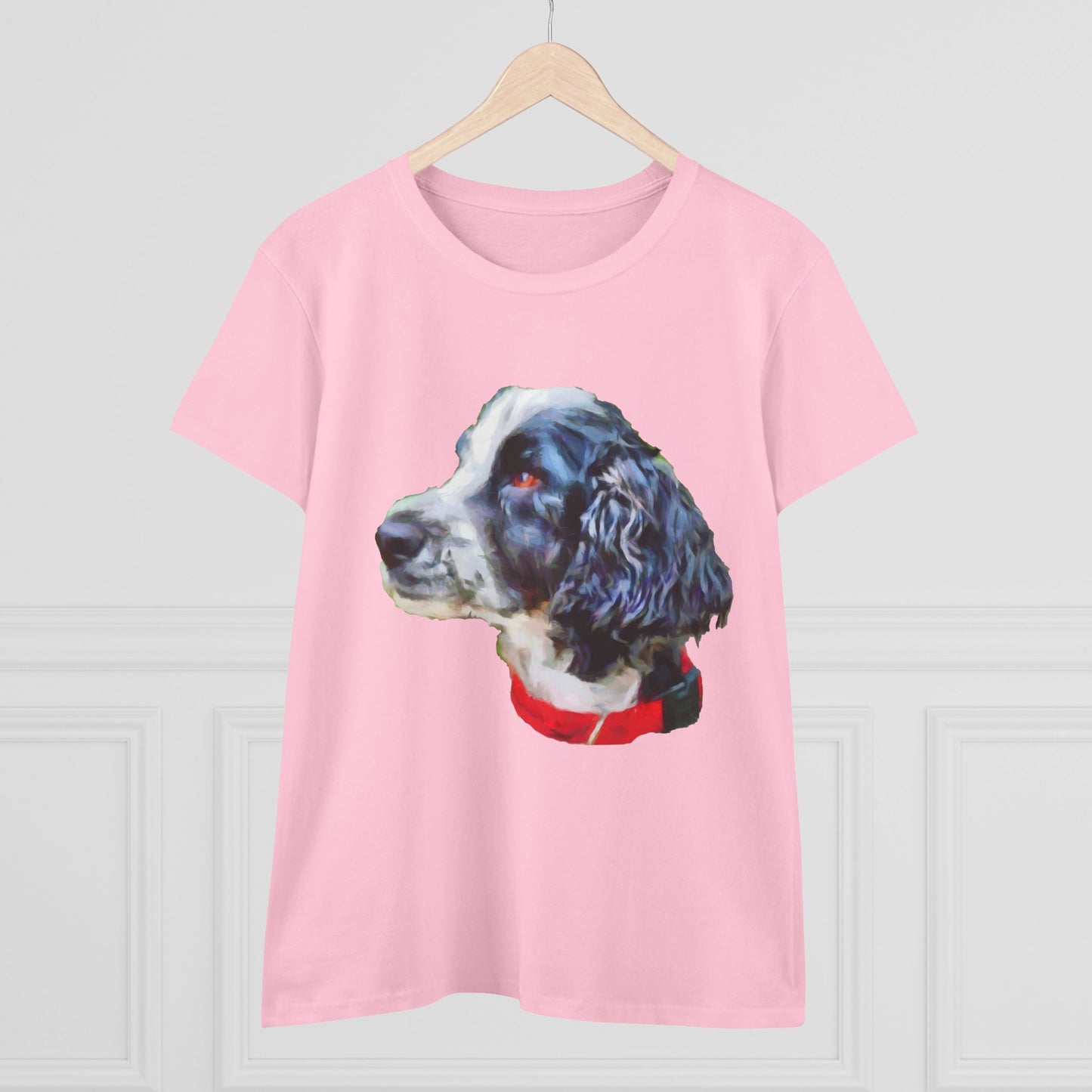 English Cocker Spaniel 'Tango' Women's Midweight Cotton Tee