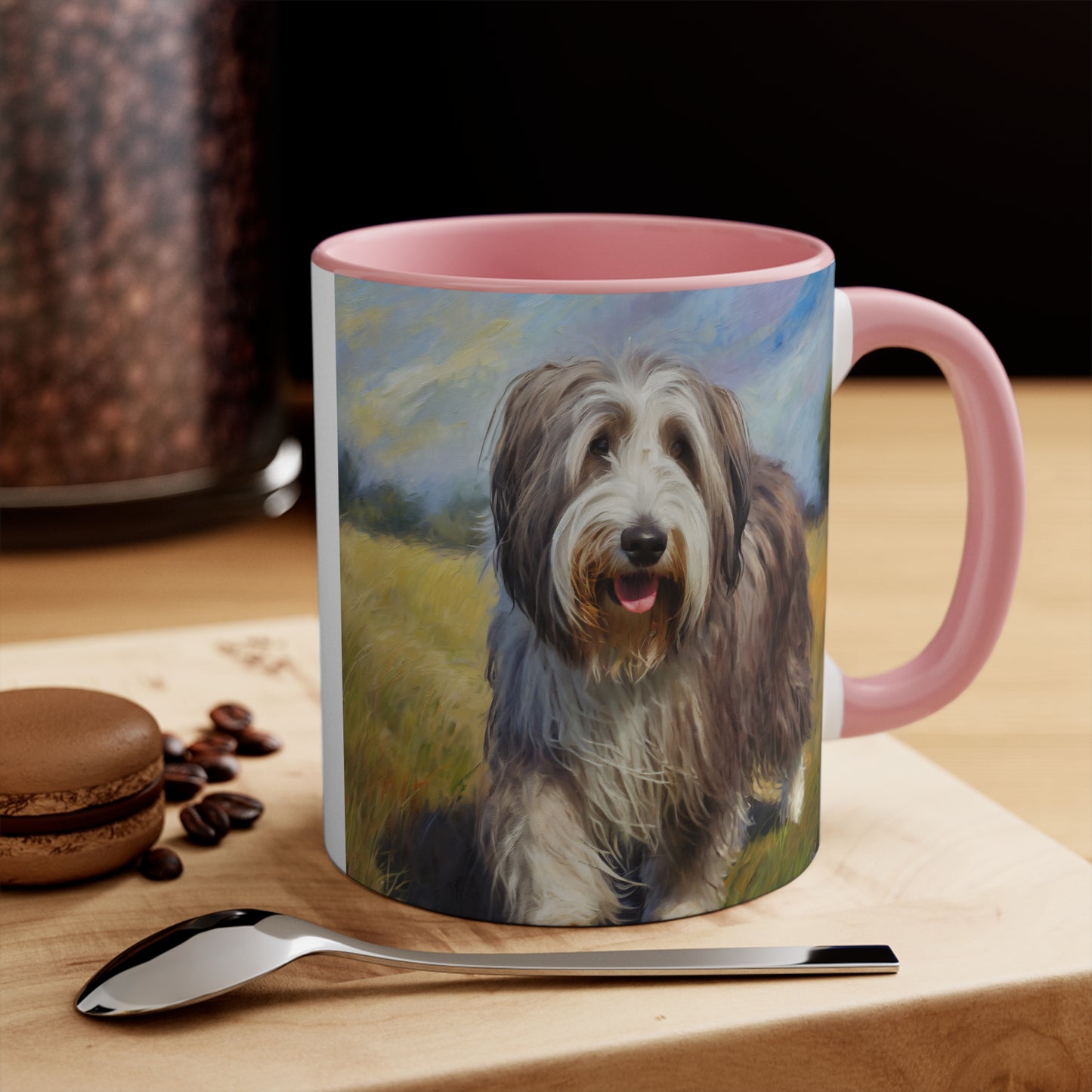 Bearded Collie 11oz Ceramic Accent Mug