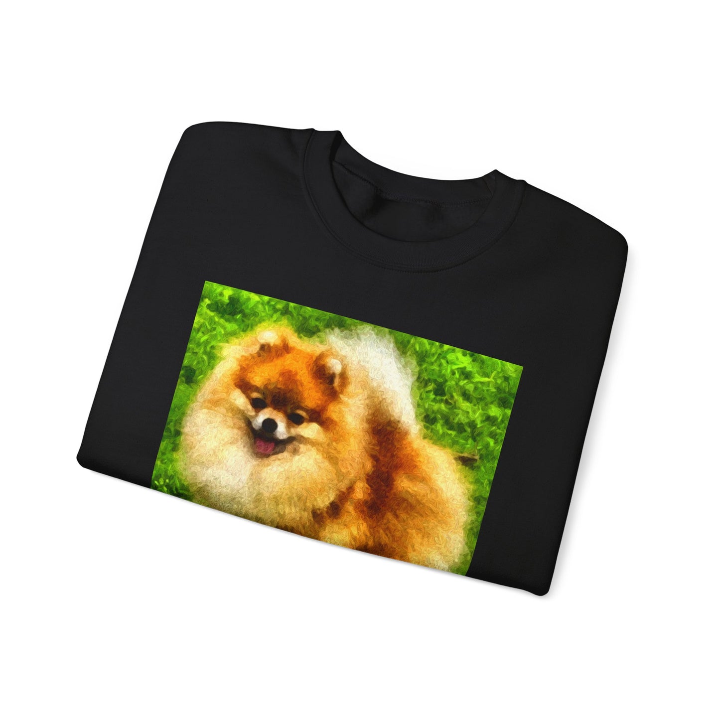 Pomeranian 'Pom Pom' Unisex Crewneck Sweatshirt