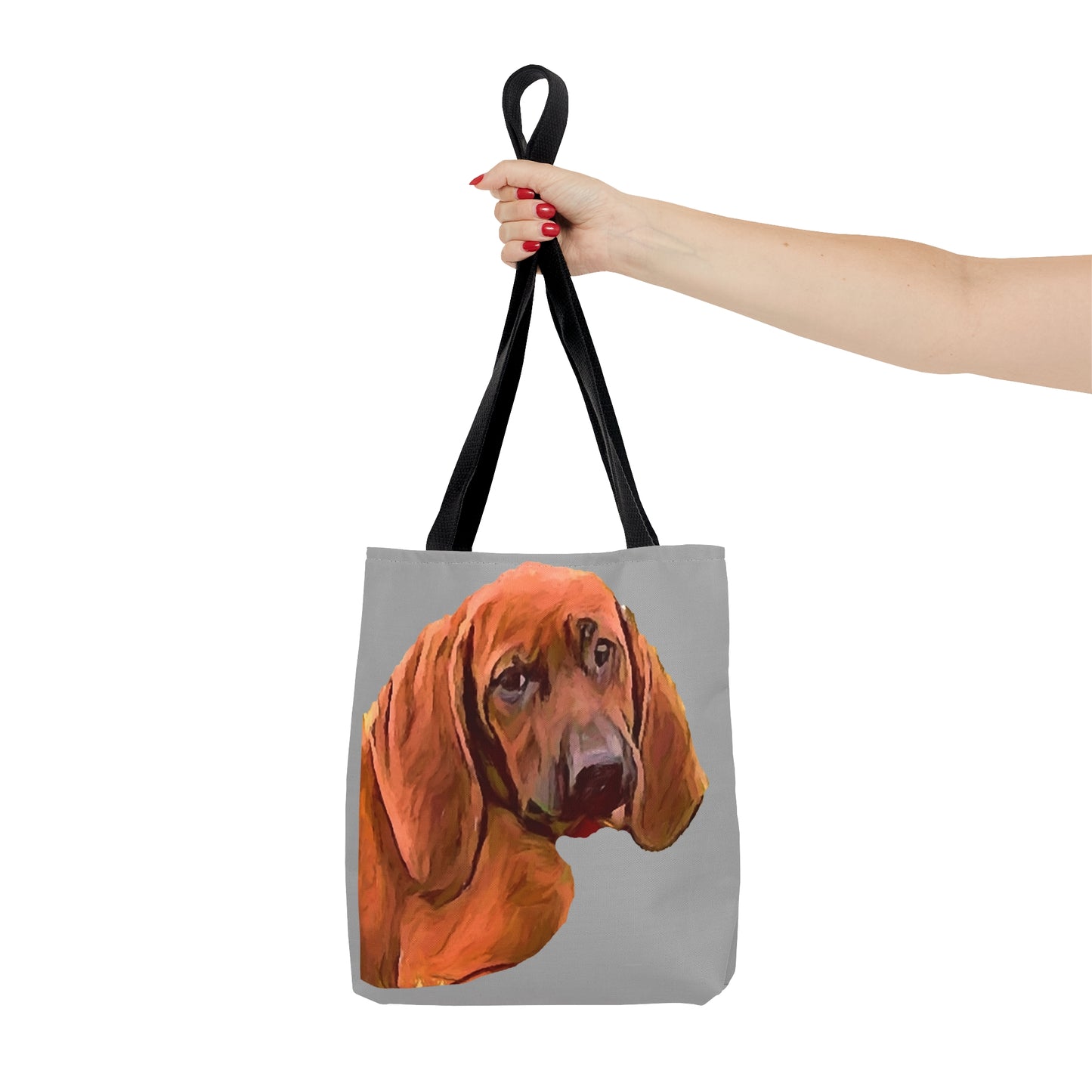 Redbone Coonhound Tote Bag