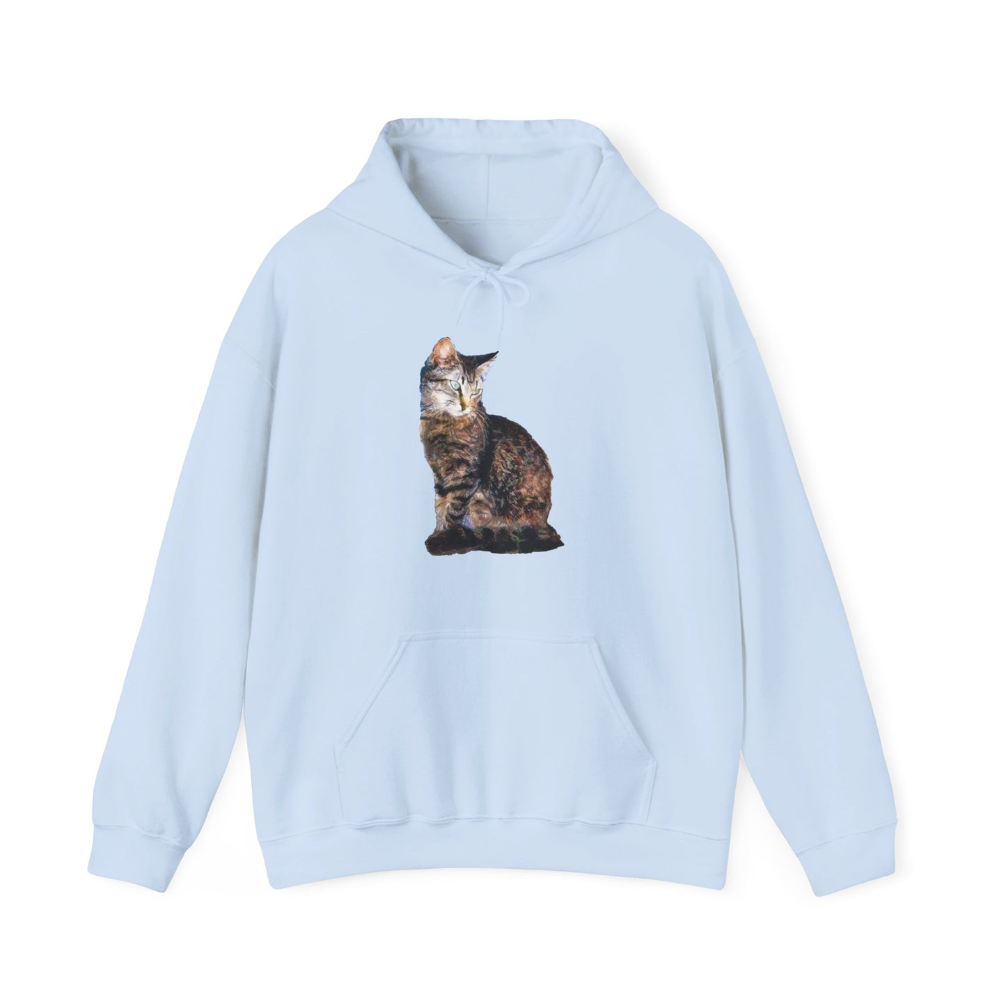 Cat 'Teris of Tinos' Unisex 50/50 Hoodie