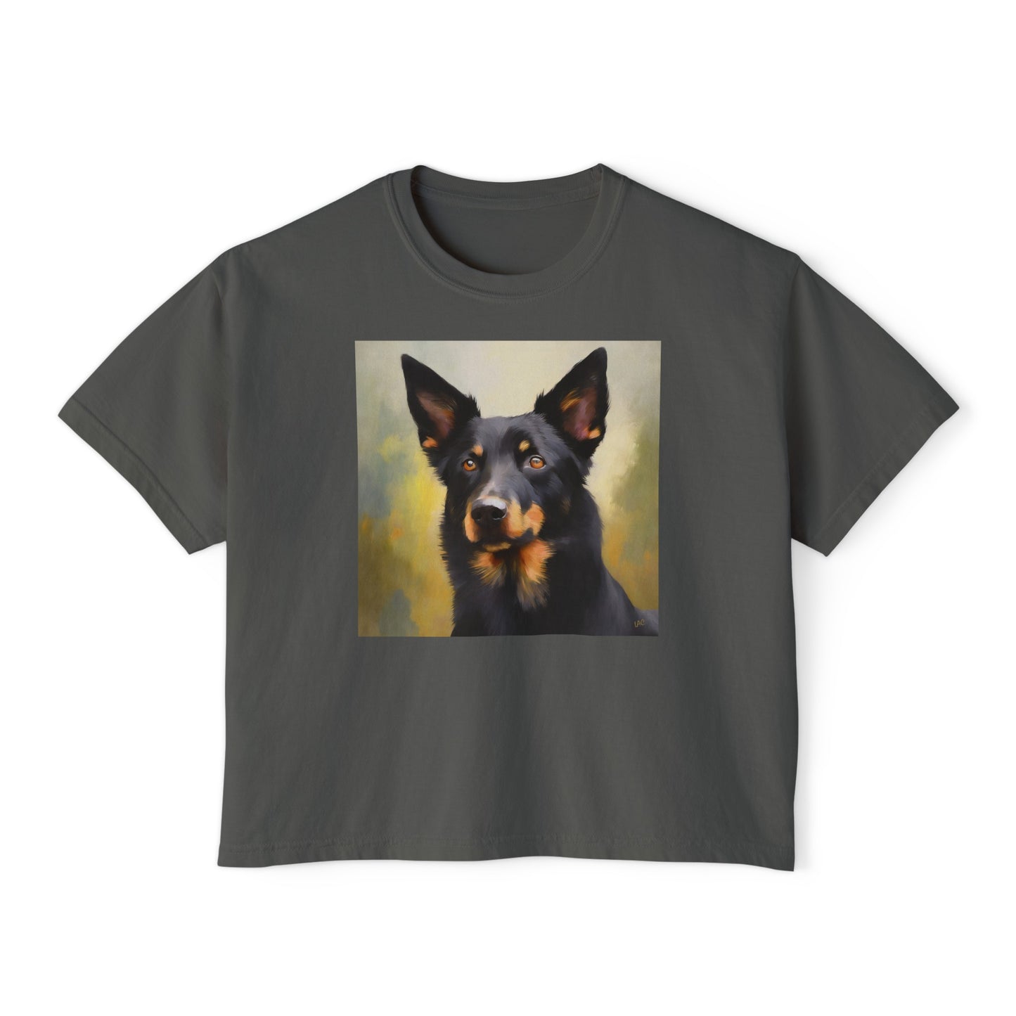 Australian Kelpi #2 - Women's Oversized Boxy Tee