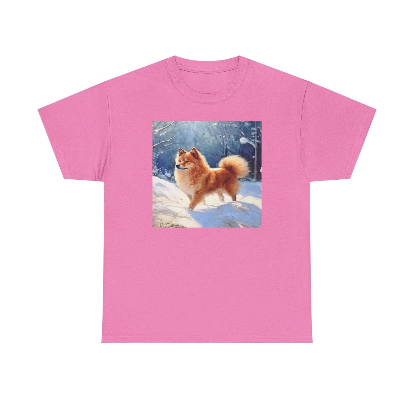 Finnish Spitz Unisex Heavy Cotton Tee