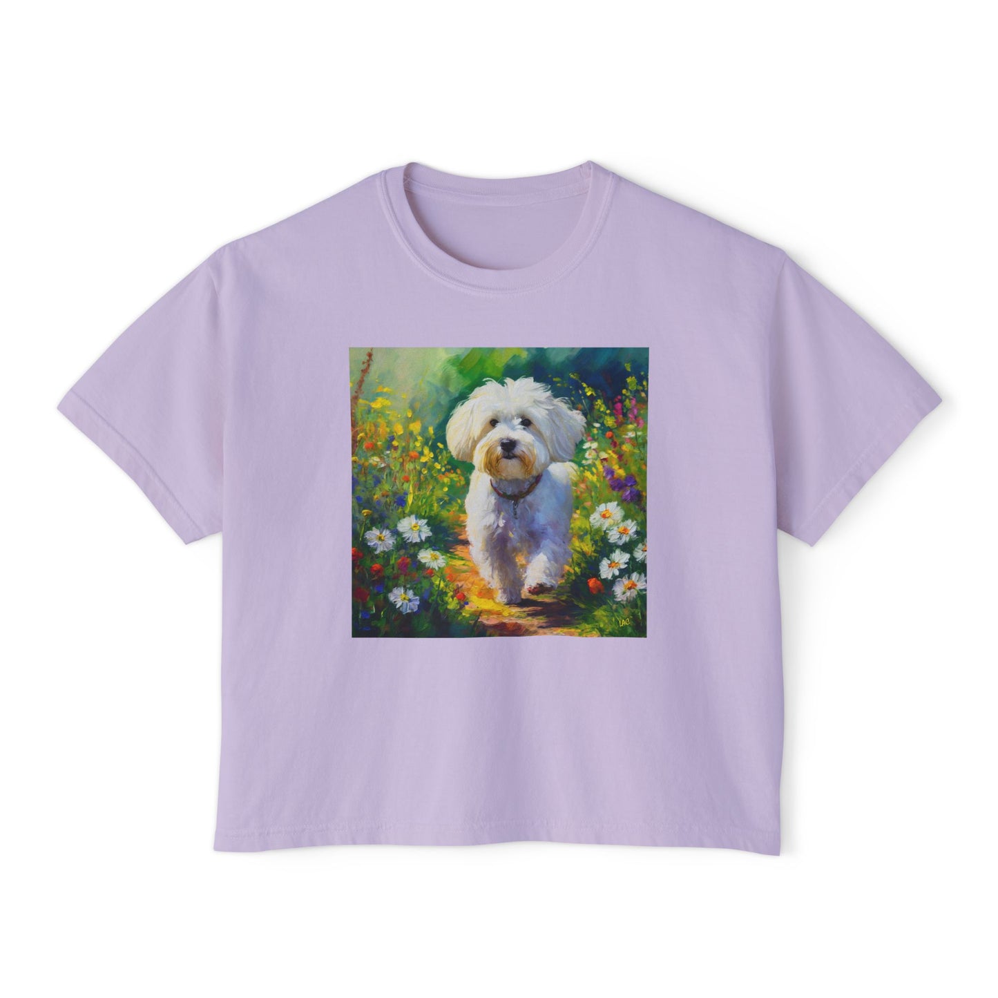 Bolognese Women's Oversized Boxy Tee