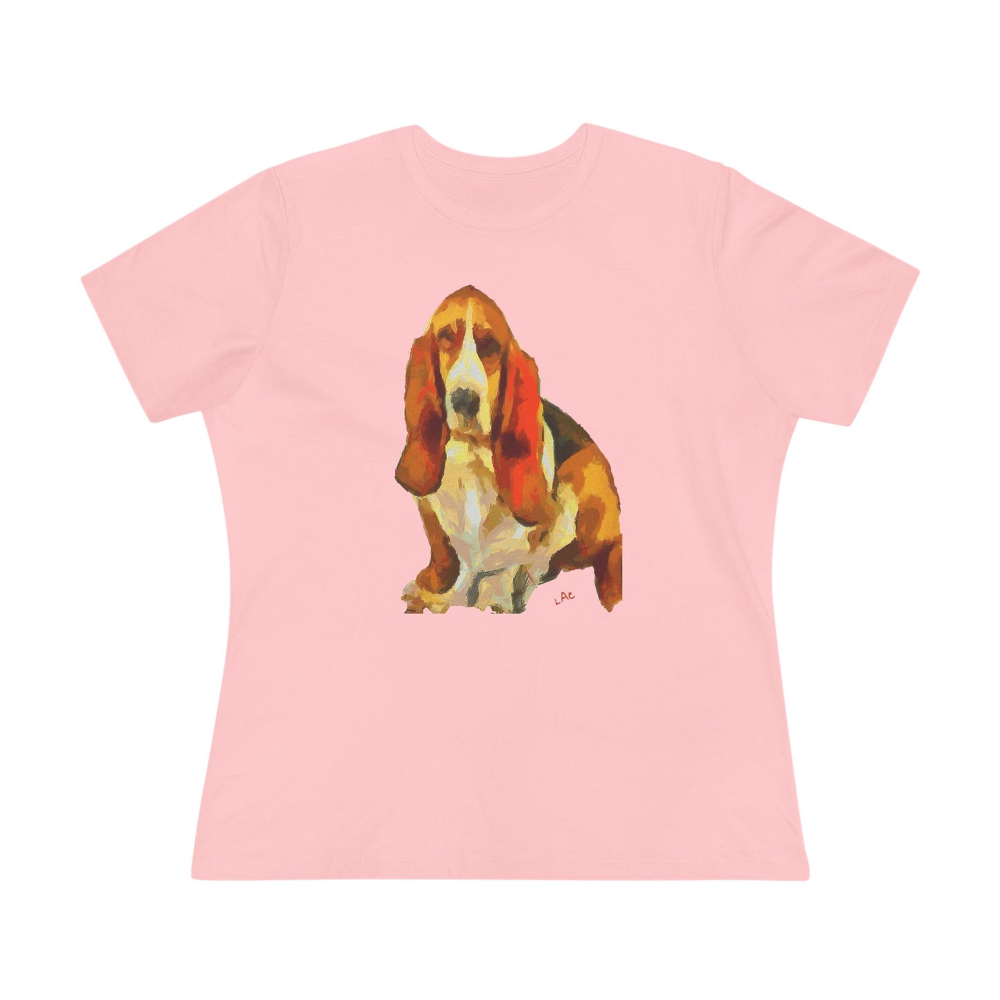 Basset Hound 'Lautrec' Women's Relaxed Fit Tee