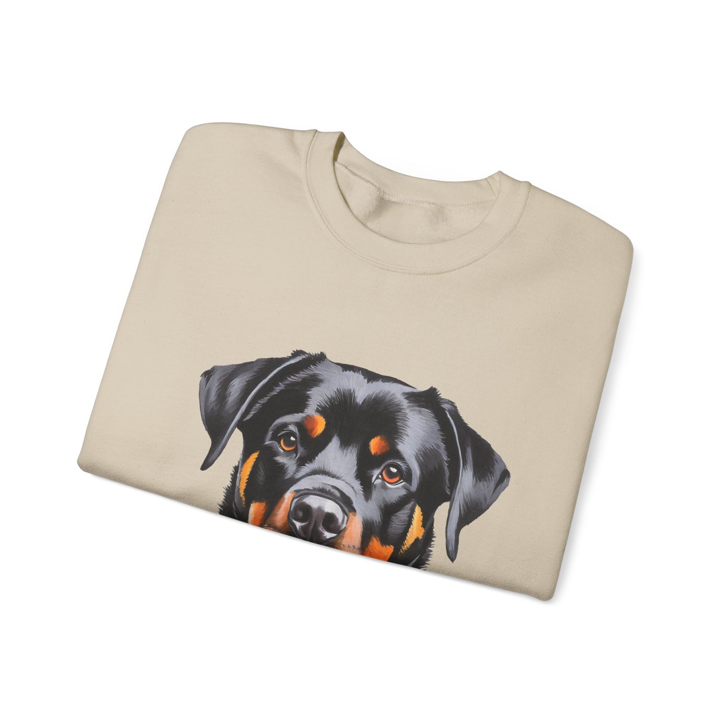Rottweiler 'Bruno' Unisex 50/50 Crewneck Sweatshirt