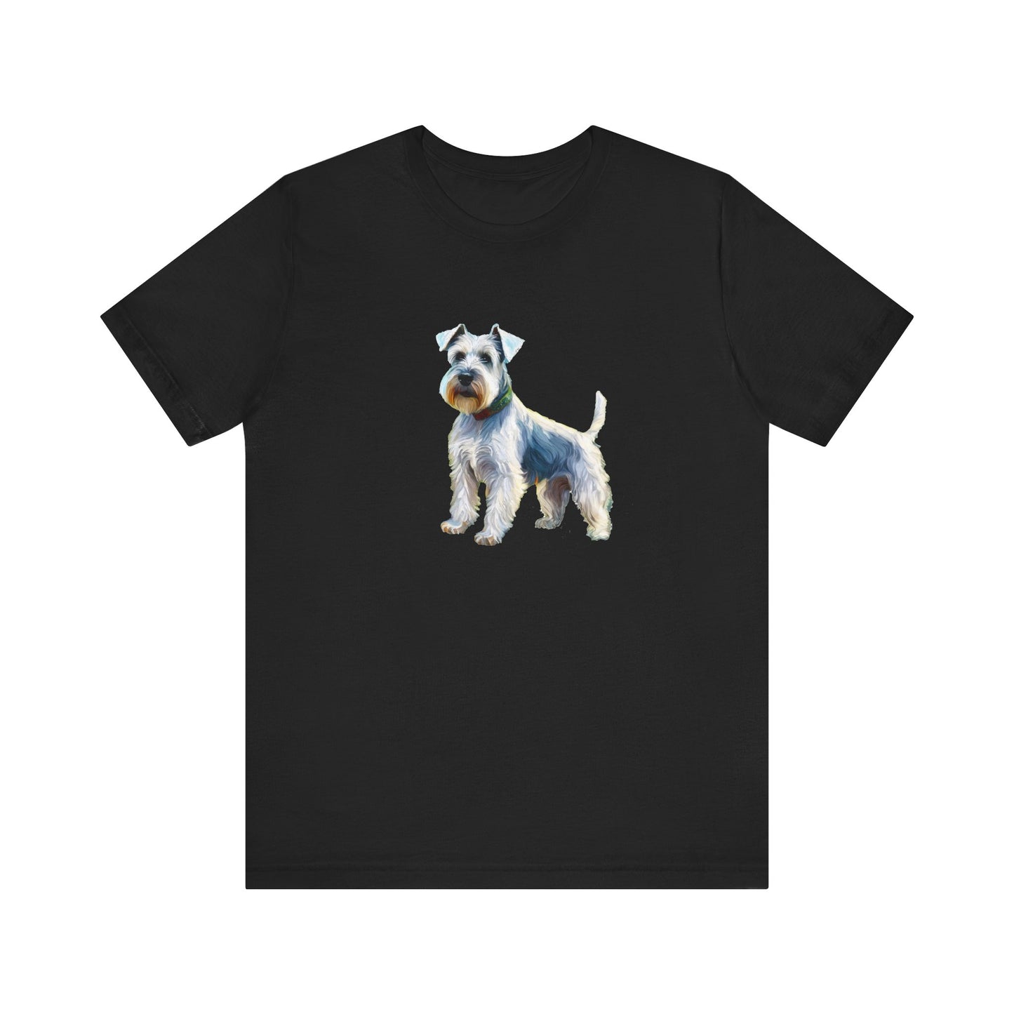 White Schnauzer Unisex Jersey Short Sleeve Tee