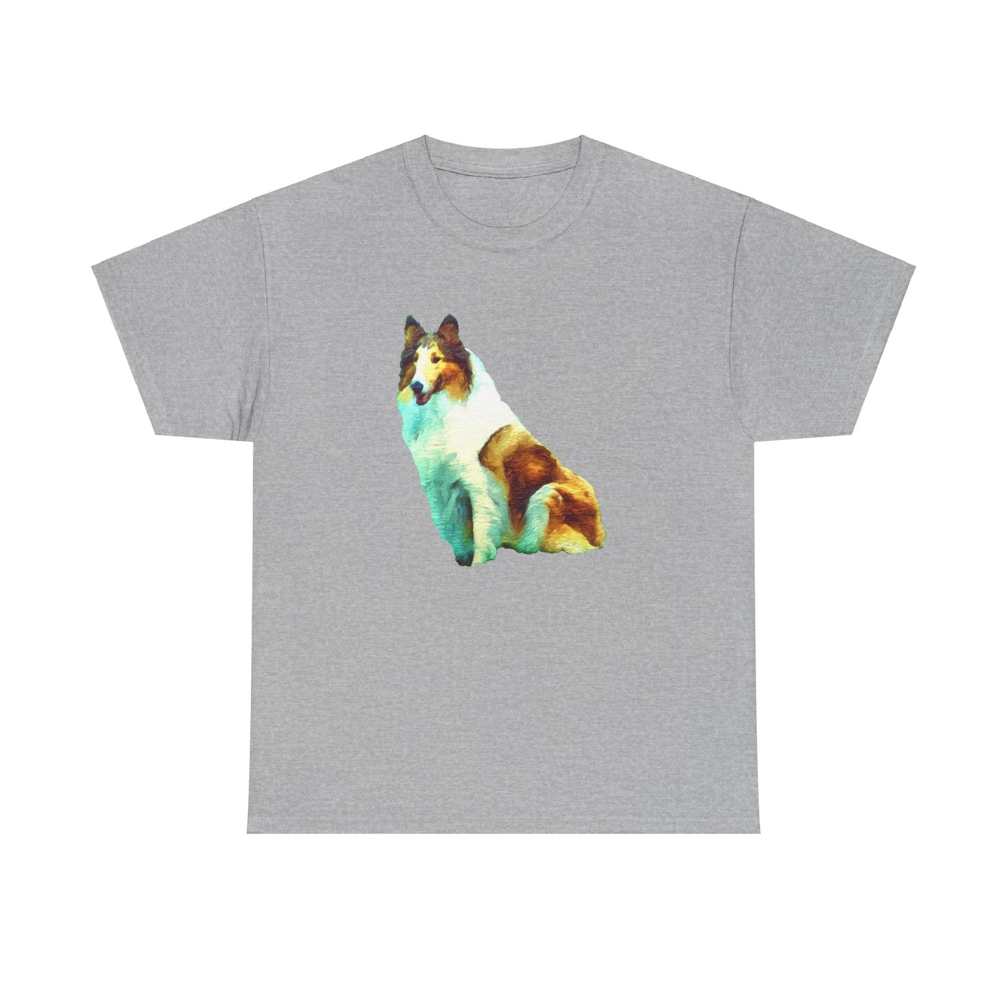 Exquisite Collie 'Ramsey' Unisex Heavy Cotton Tee