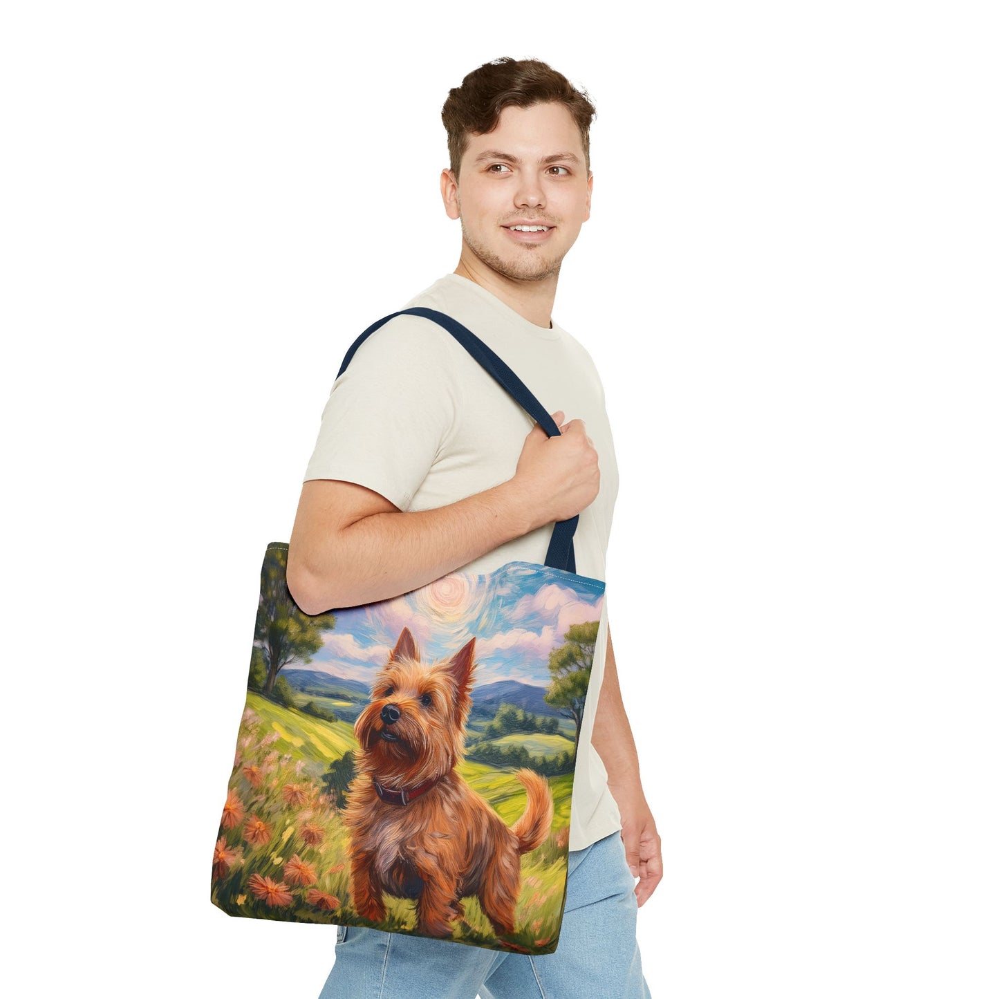 Norwich Terrier Tote Bag (AOP) - Pawsitively Chic