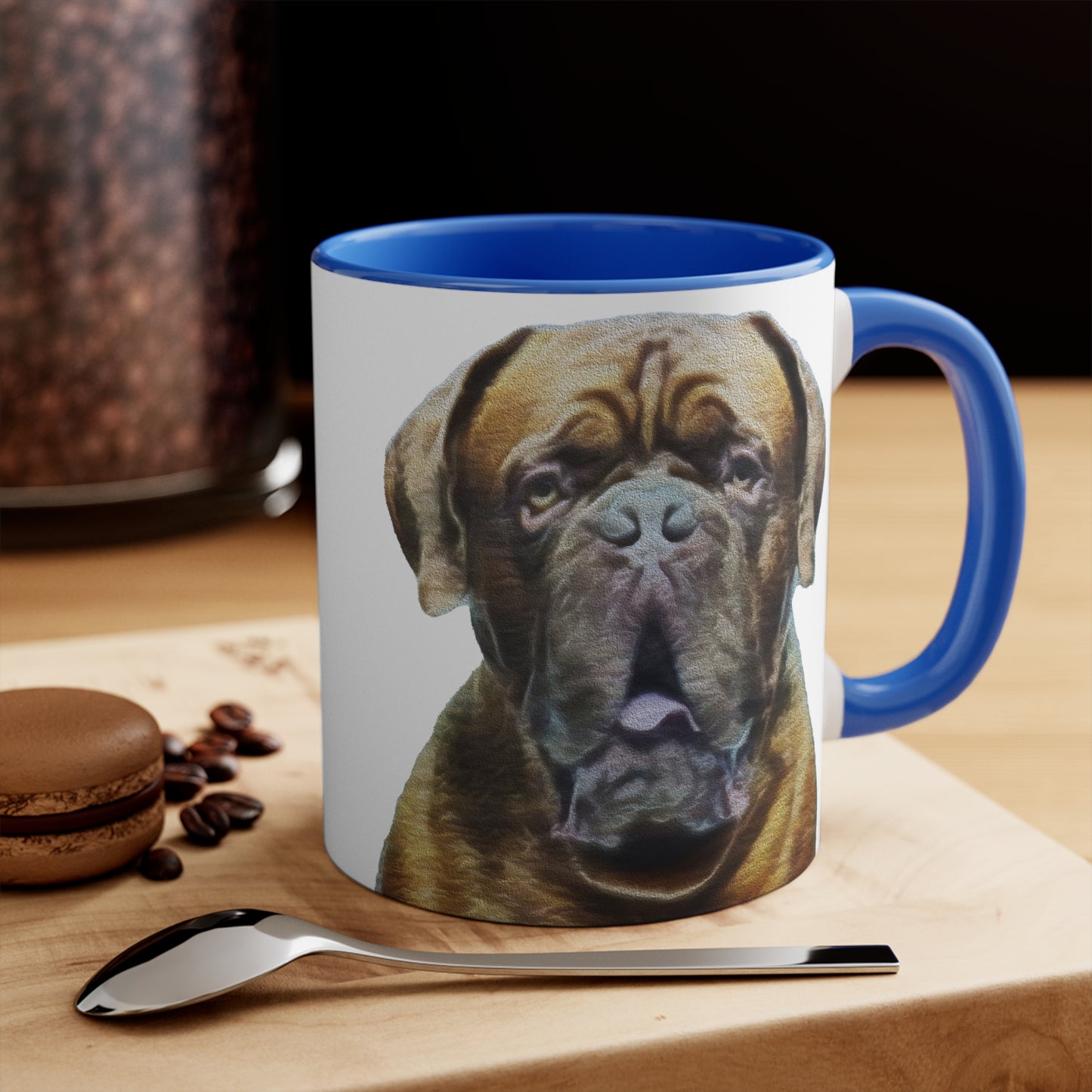 Dogue de Bordeaux Ceramic Accent Coffee Mug, 11oz