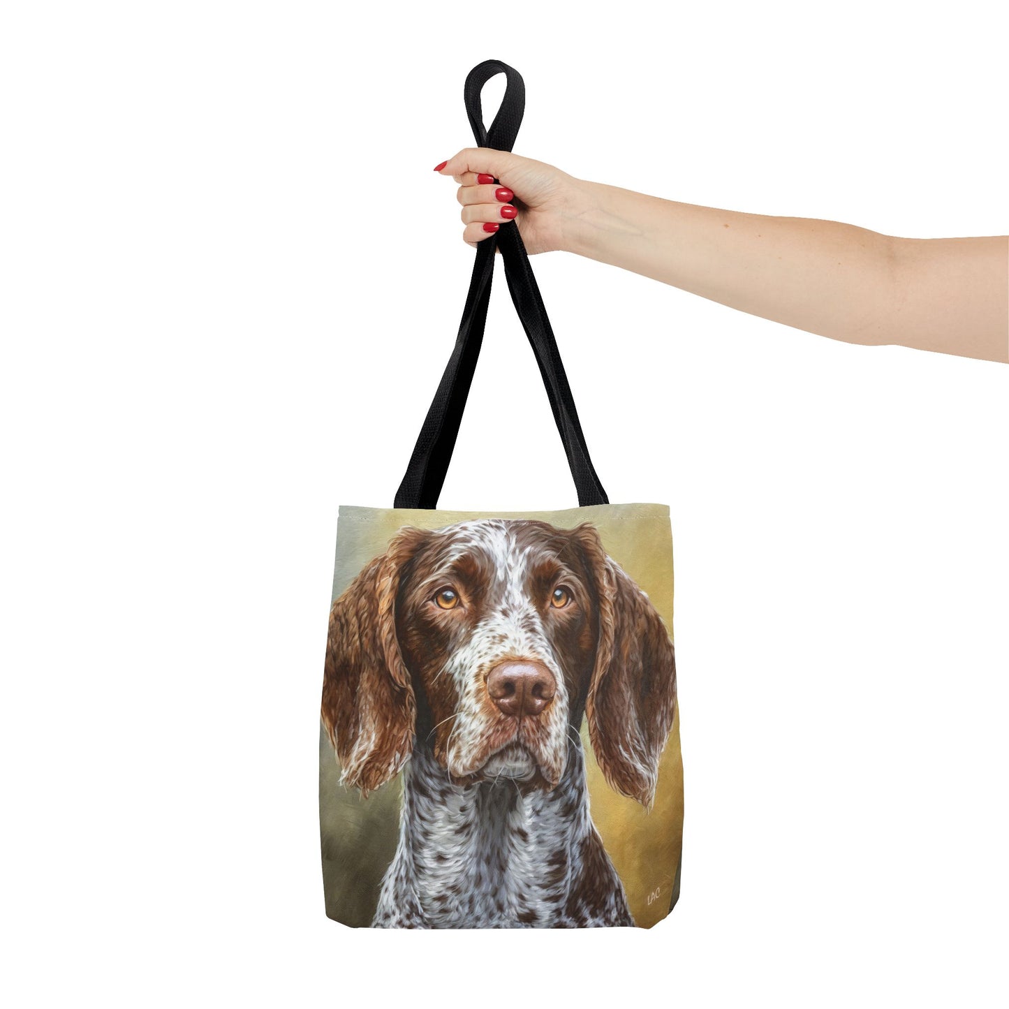 German Wirehaired Pointer Tote Bag (AOP)