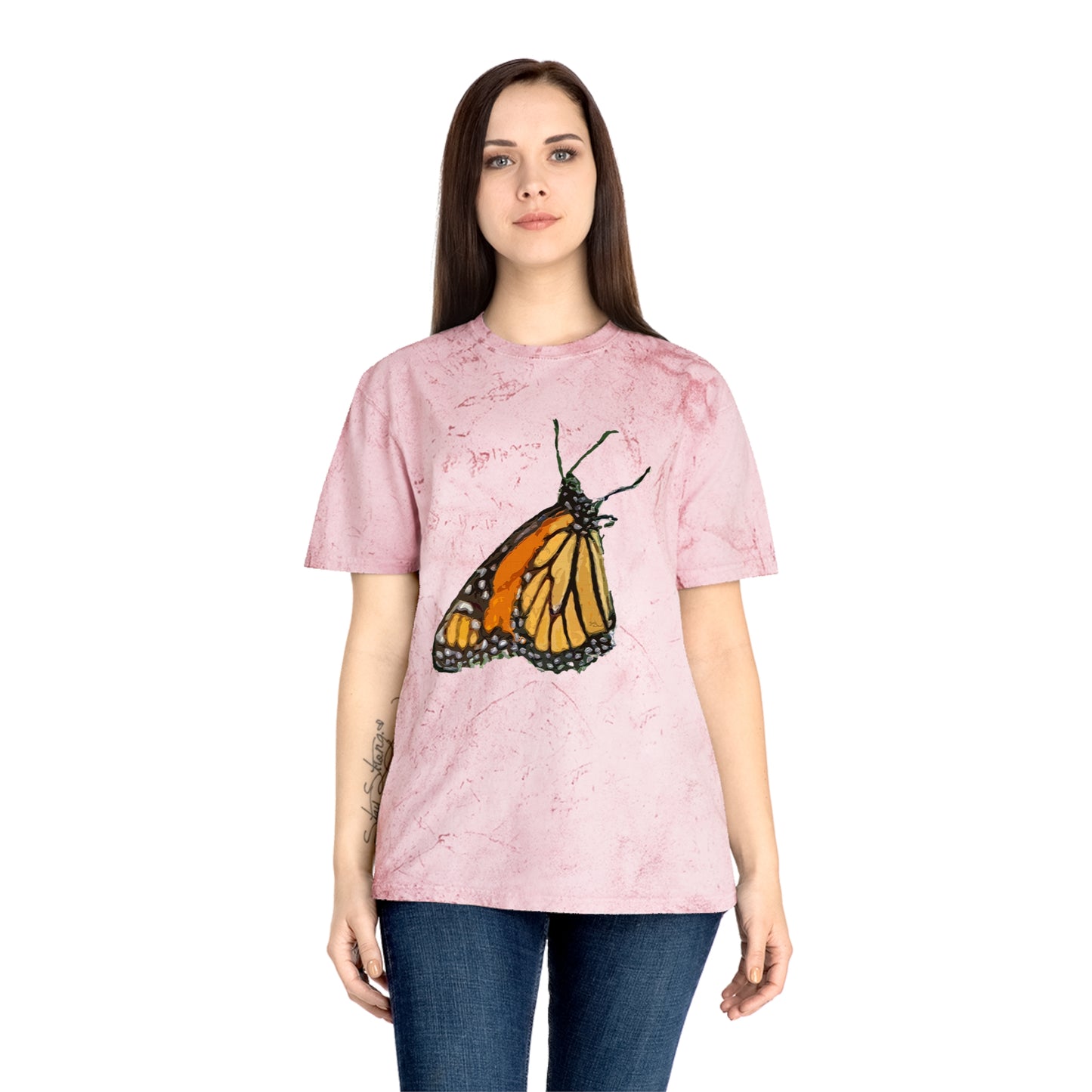 Moonarch Butterfly Unisex Cotton Color Blast T-Shirt
