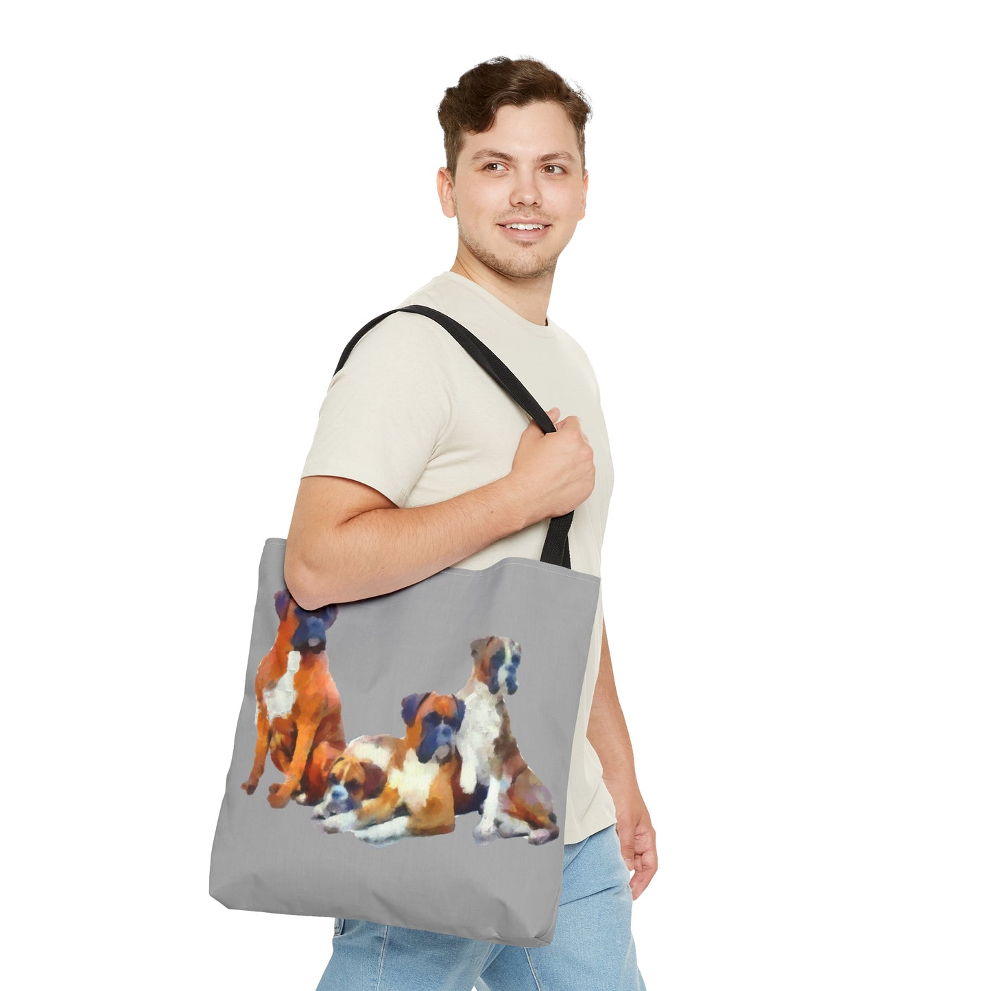 Boxer "Quartet" Tote Bag: Your Stylish Companion