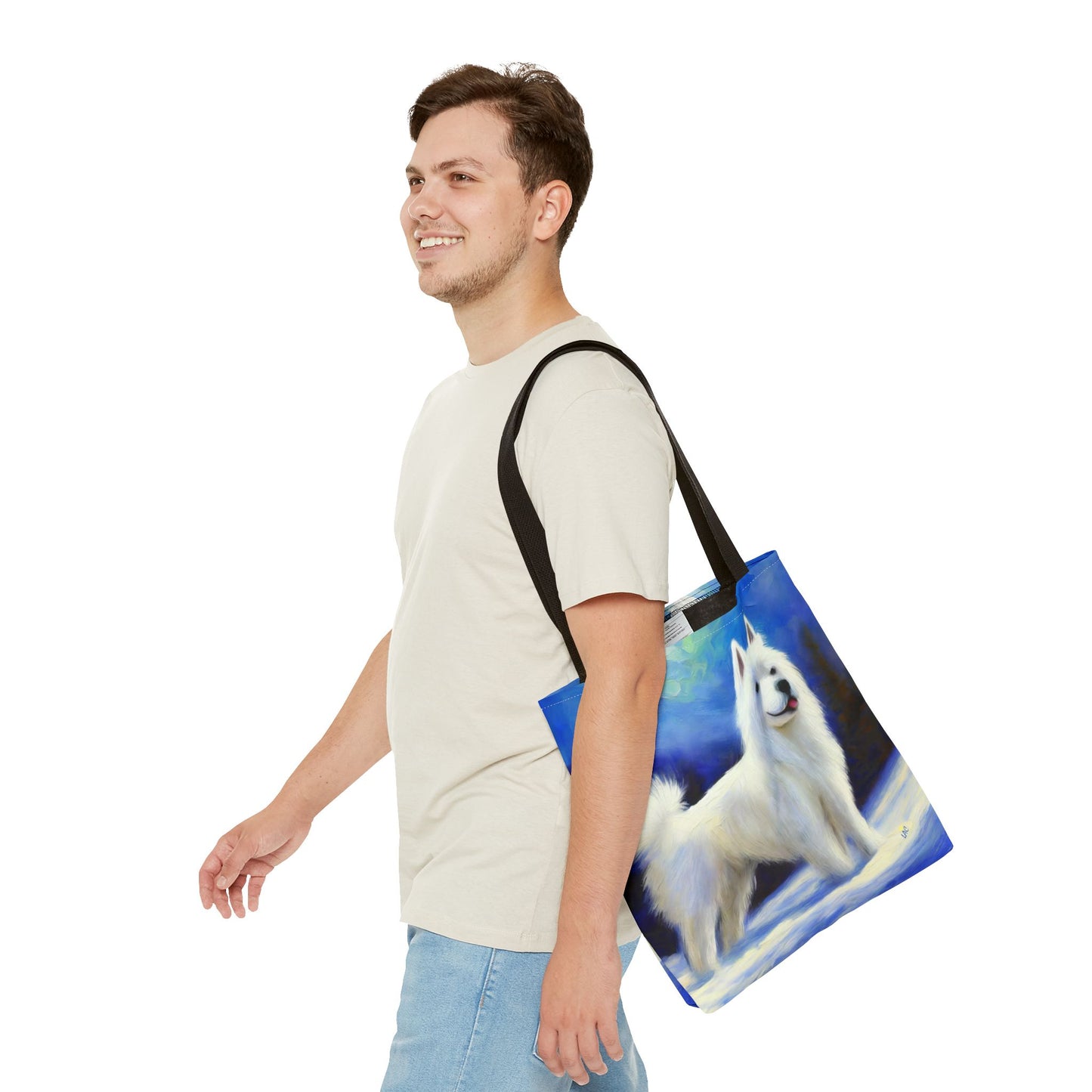 American Eskimo Dog Tote Bag - The Elegant Canine Companion