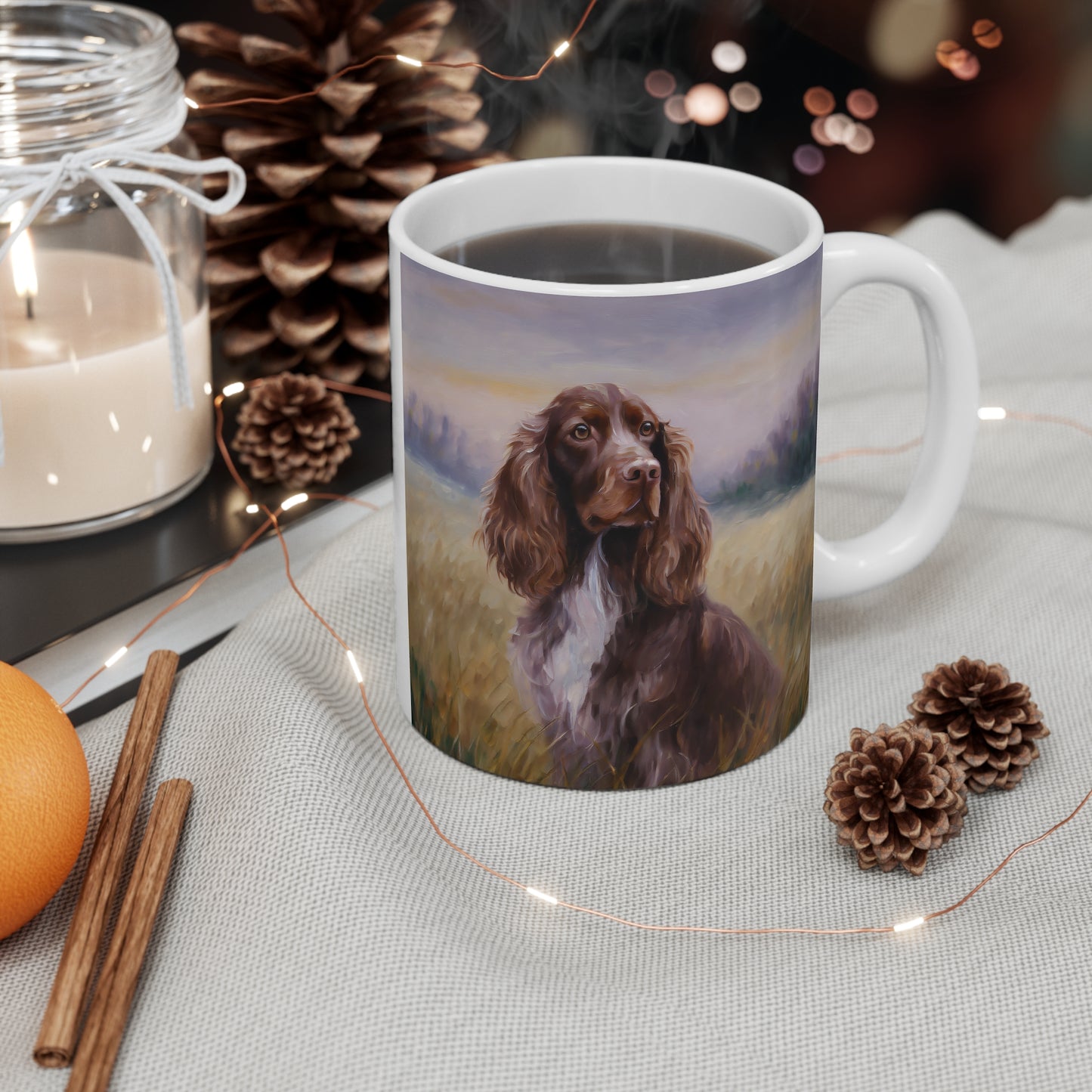 Field Spaniel Ceramic Mug 11oz
