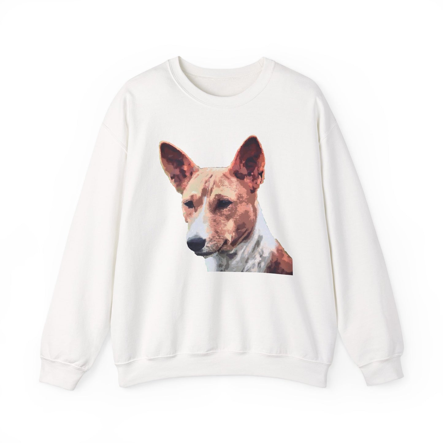 Basenji Unisex 50/50 Crewneck Sweatshirt: Yodel Your Style