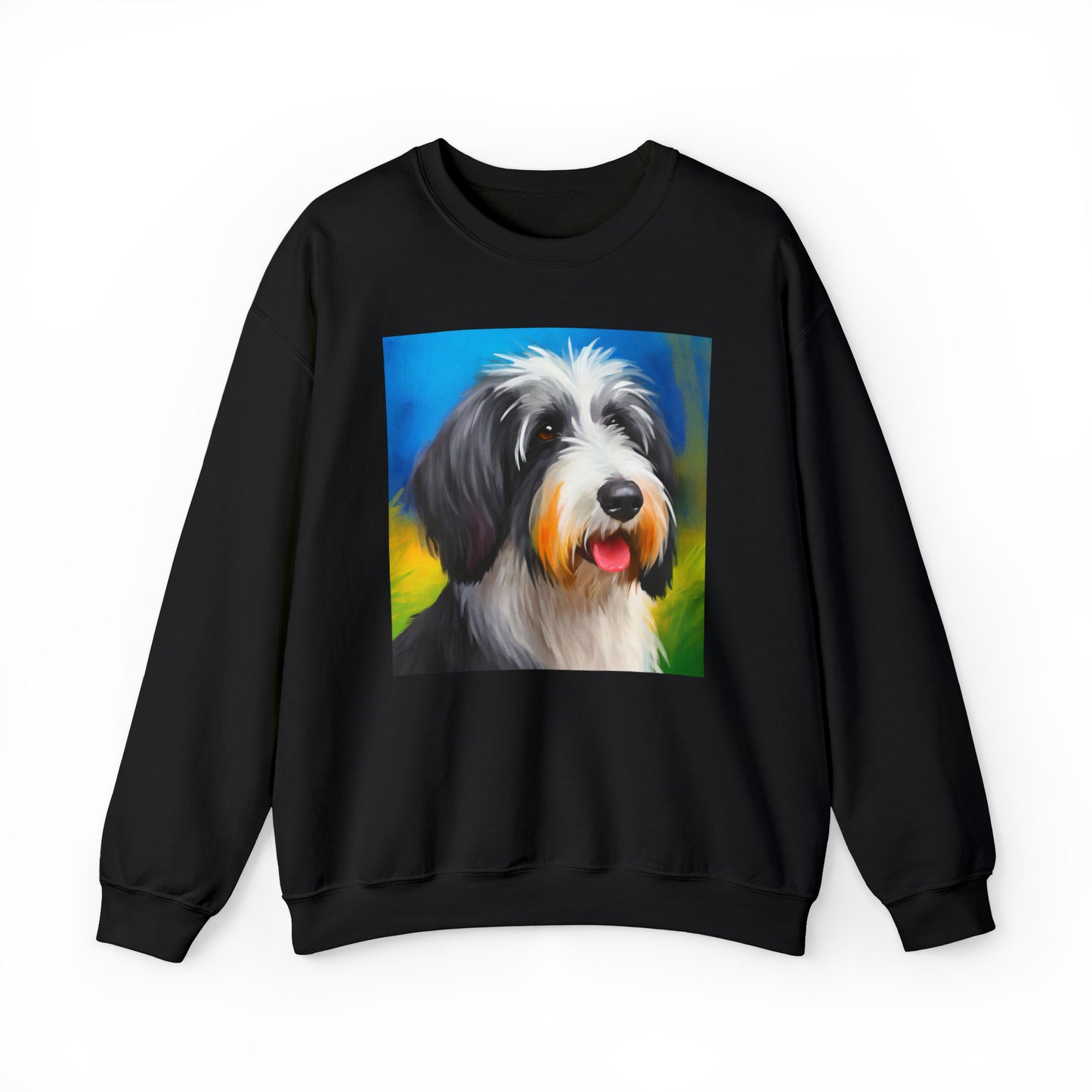 Polish Lowland Sheepdog Unisex 50/50 Crewneck Sweatshirt