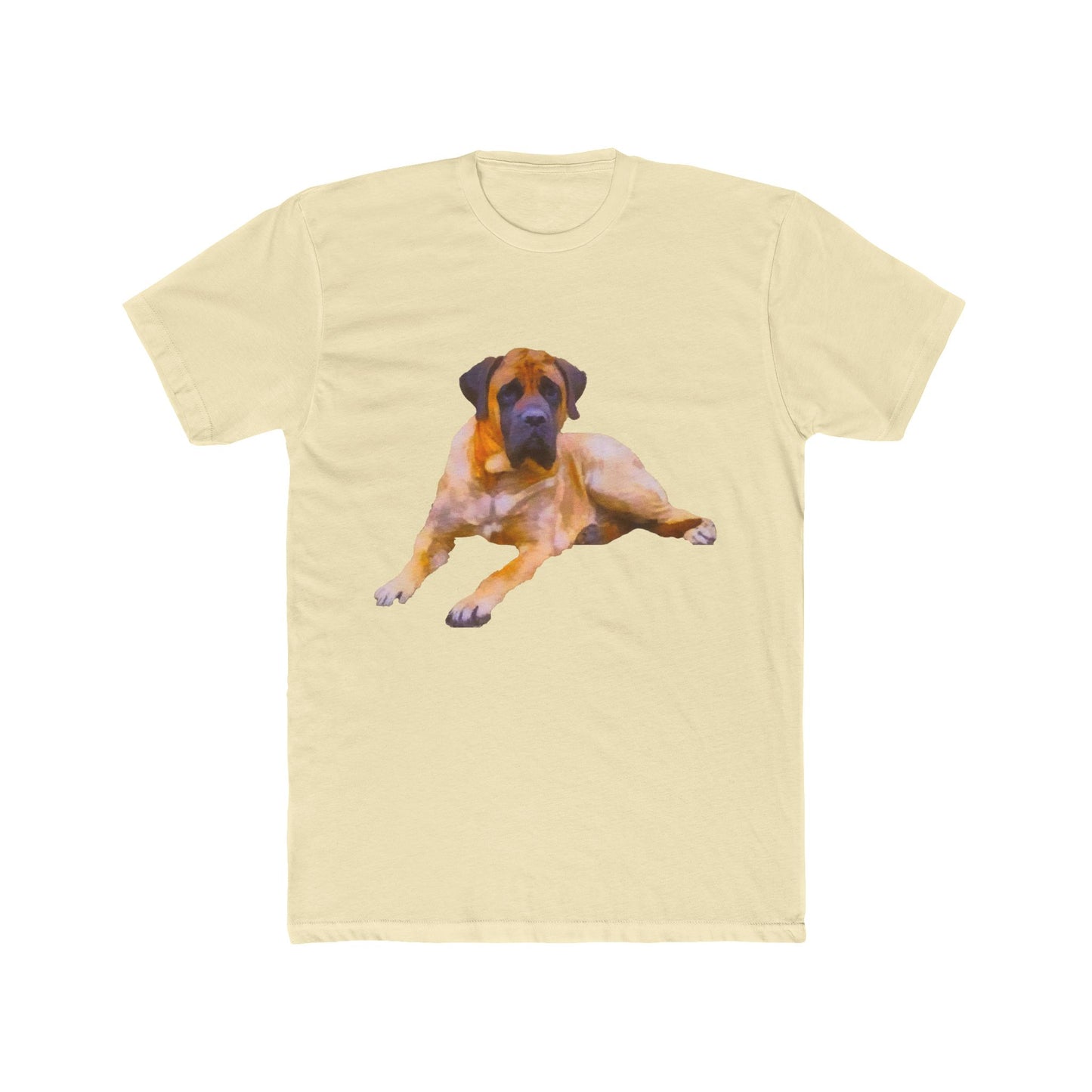 Mastiff 'Maury' Men's Fitted Cotton Crew Tee